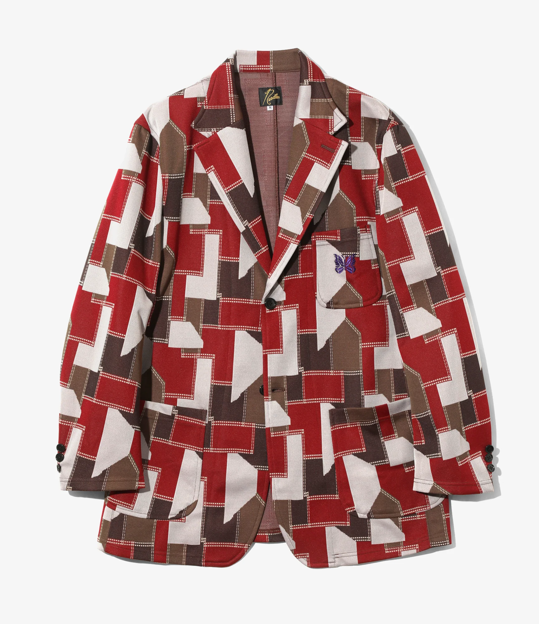 2B Jacket - Patchwork - Poly Jacquard