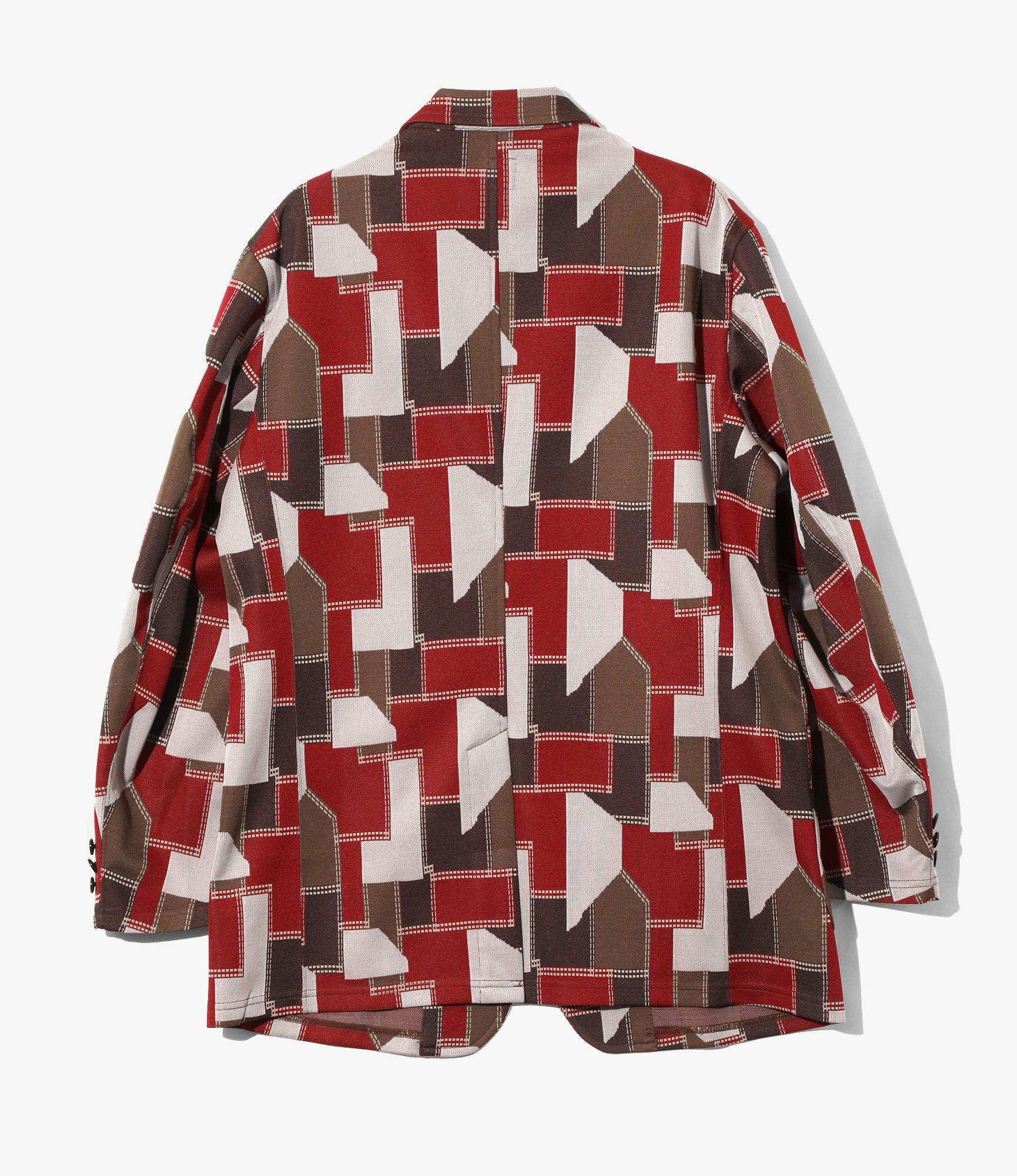 2B Jacket - Patchwork - Poly Jacquard