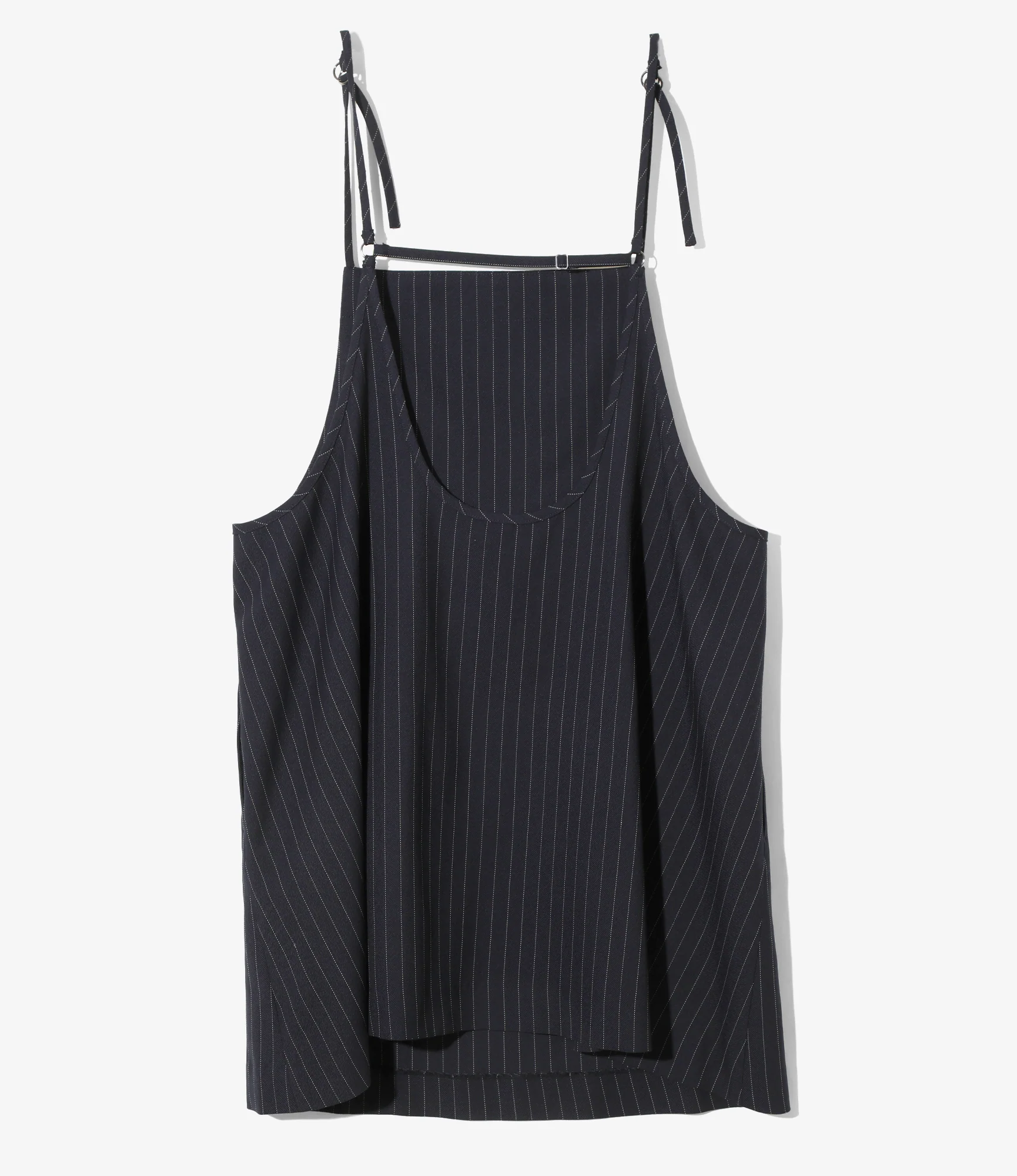 Apron Dress - Navy - Gabardine