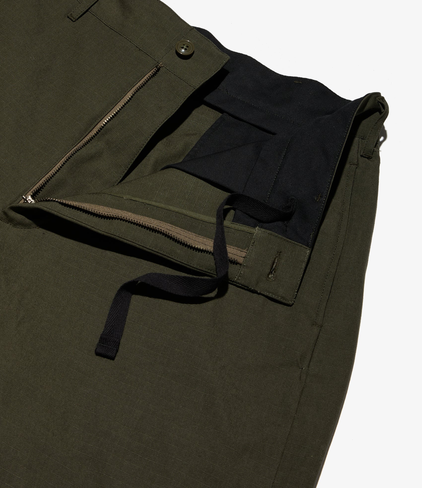 Chino Pant - Olive Heavyweight Cotton Ripstop 3 Chino Pant - Olive Heavyweight Cotton Ripstop