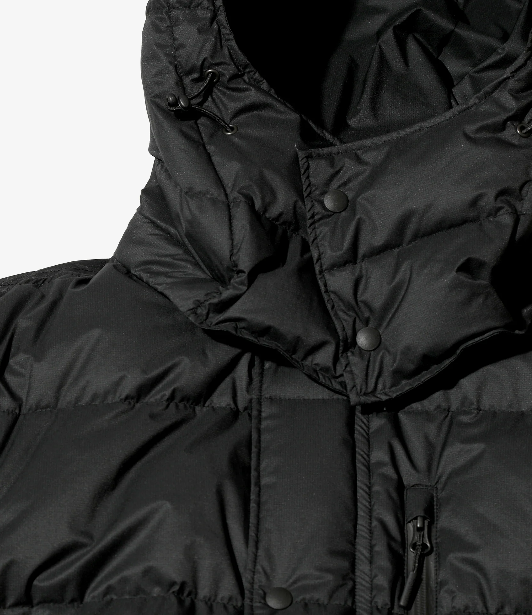 Engineered Garments x Nanga - Detachable Down Coat - Black