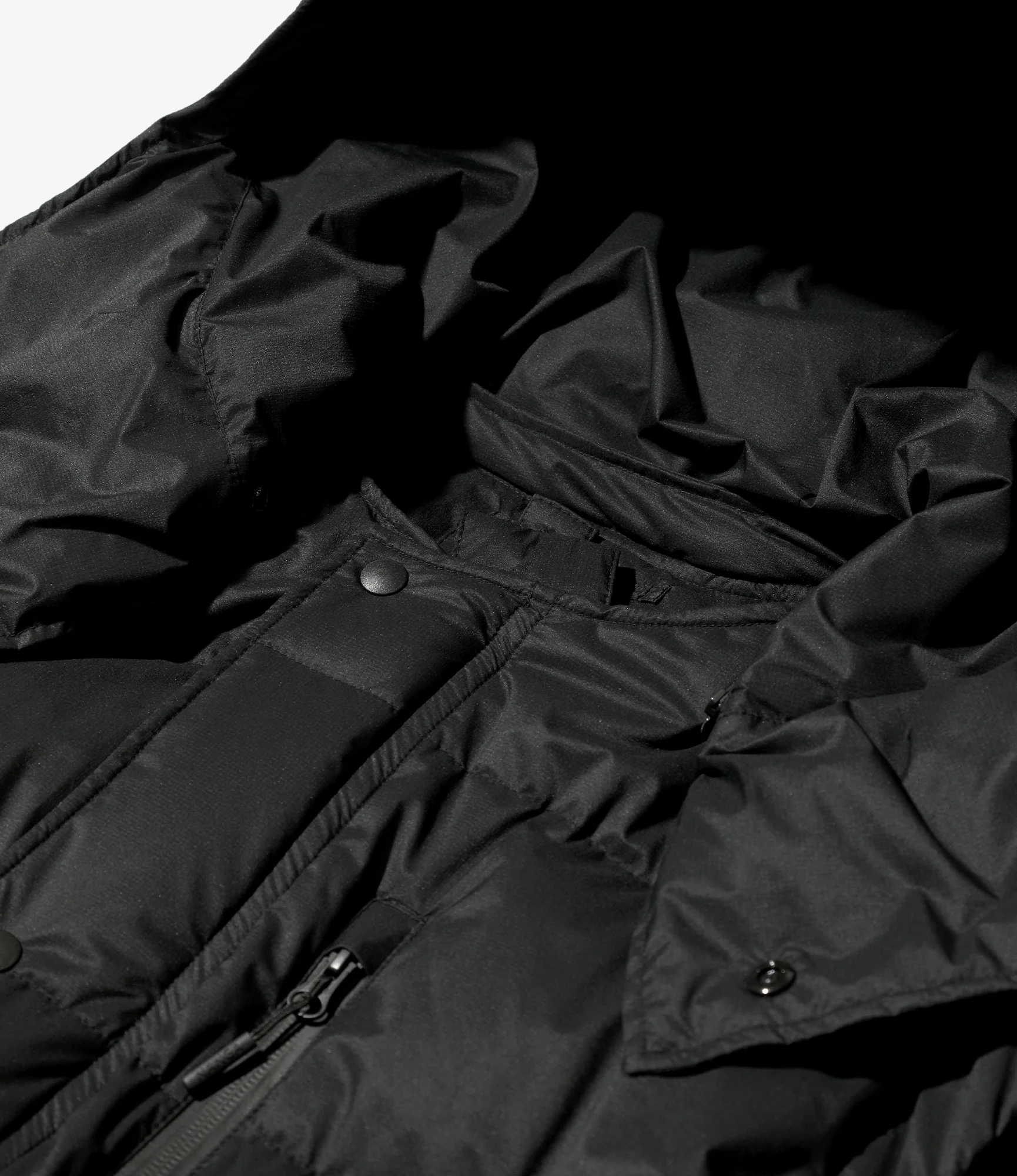 Engineered Garments x Nanga - Detachable Down Coat - Black