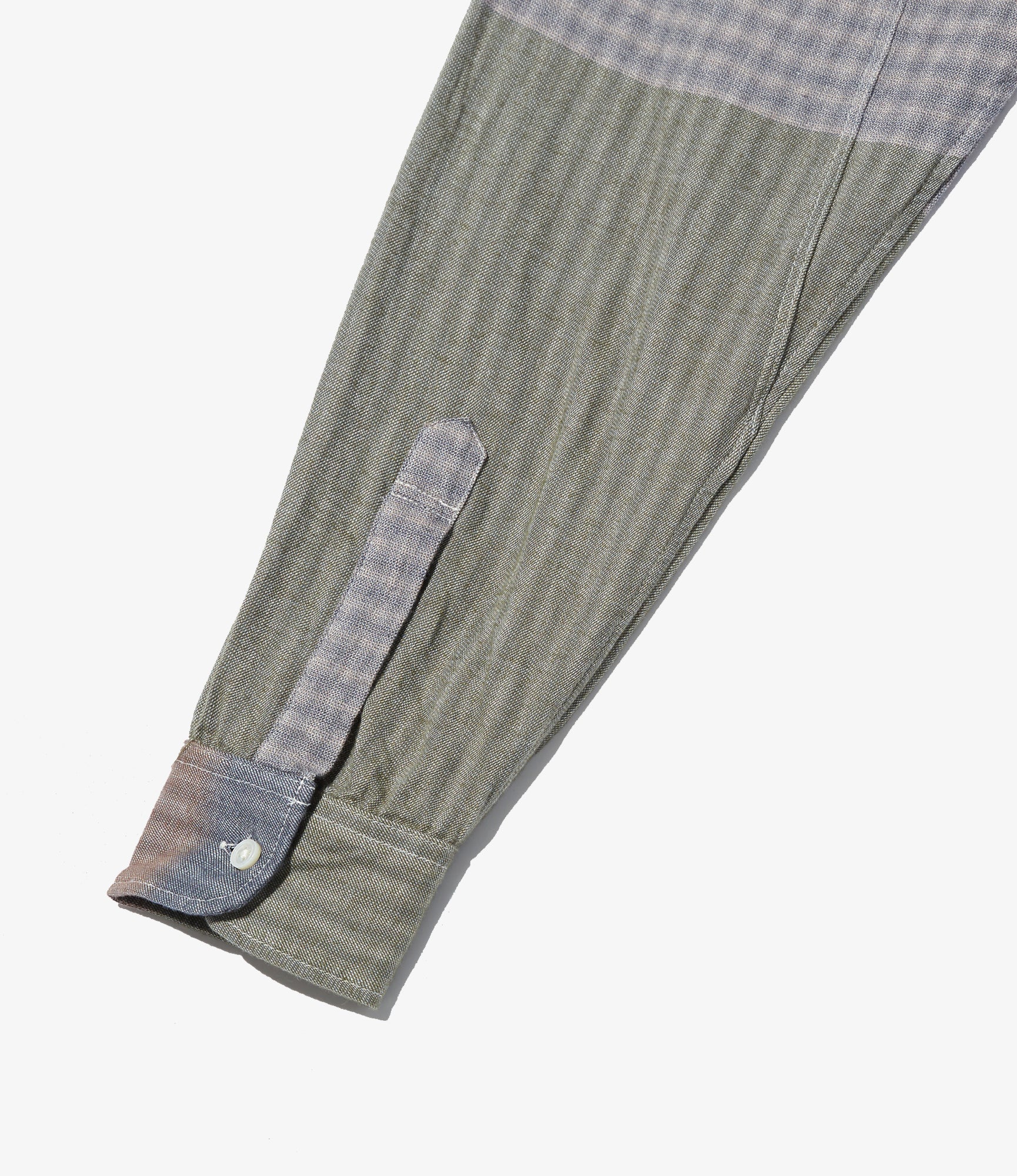 19th Century BD Shirt - Multi Color Smoky Horizontal Stripe 4 19th Century BD Shirt - Multi Color Smoky Horizontal Stripe