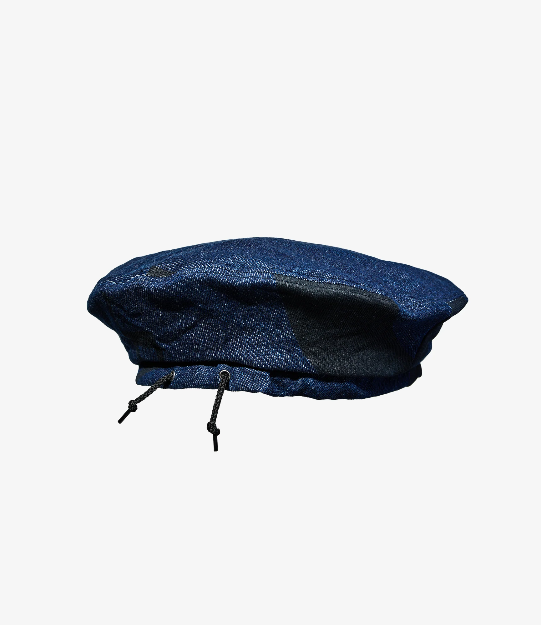Beret - Indigo Music Note Print 12oz Denim