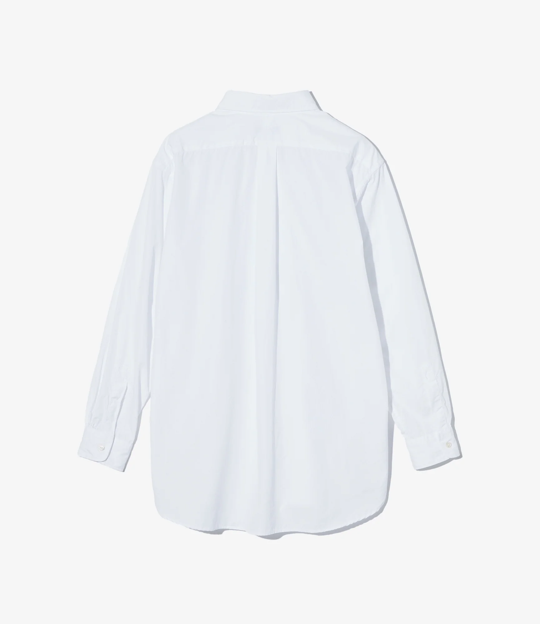 19th Century BD Shirt - White 100's 2Ply Broadcloth