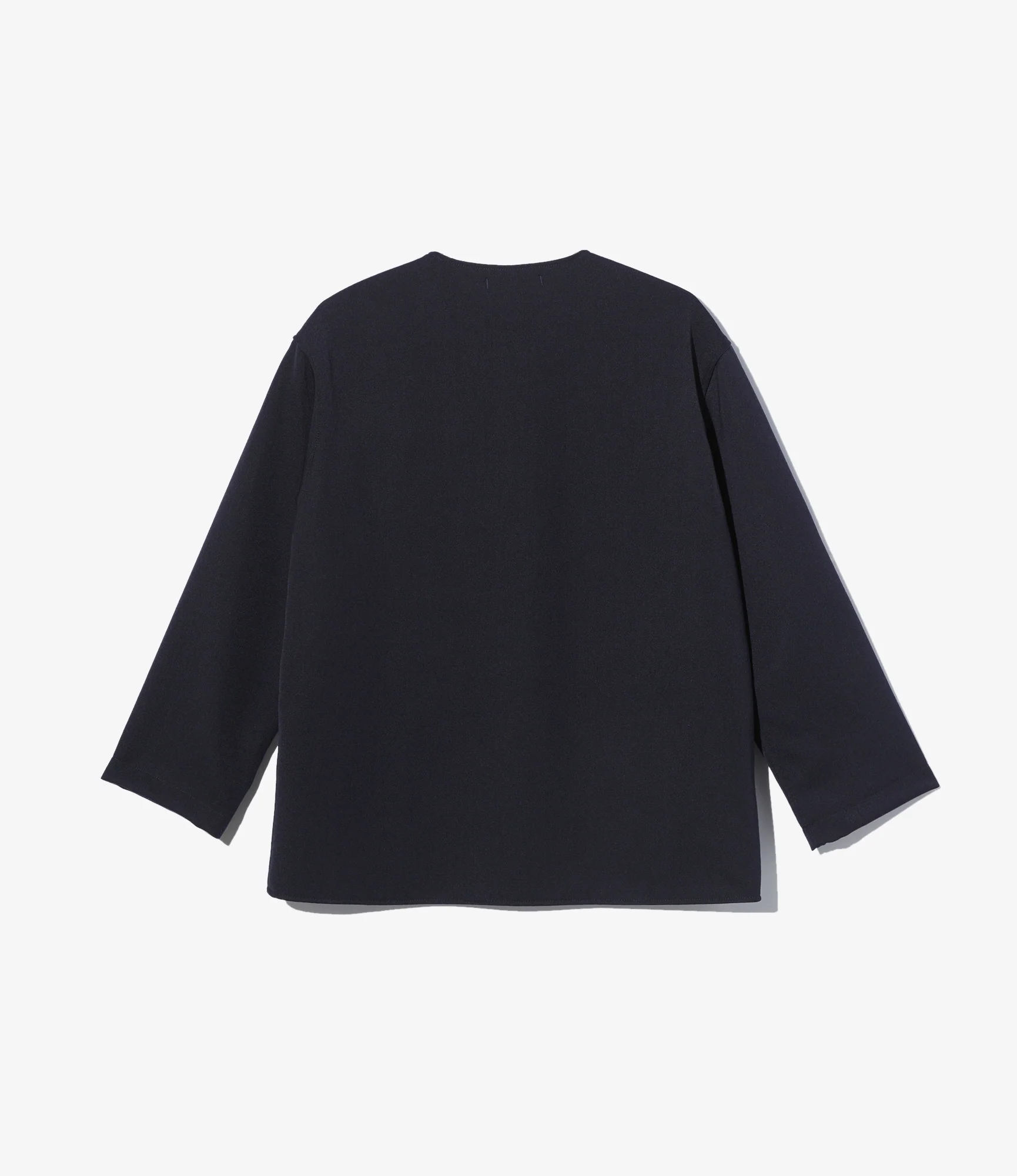 Women's Cutaway Jacket - Dk. Navy Heavy Wool Elastique