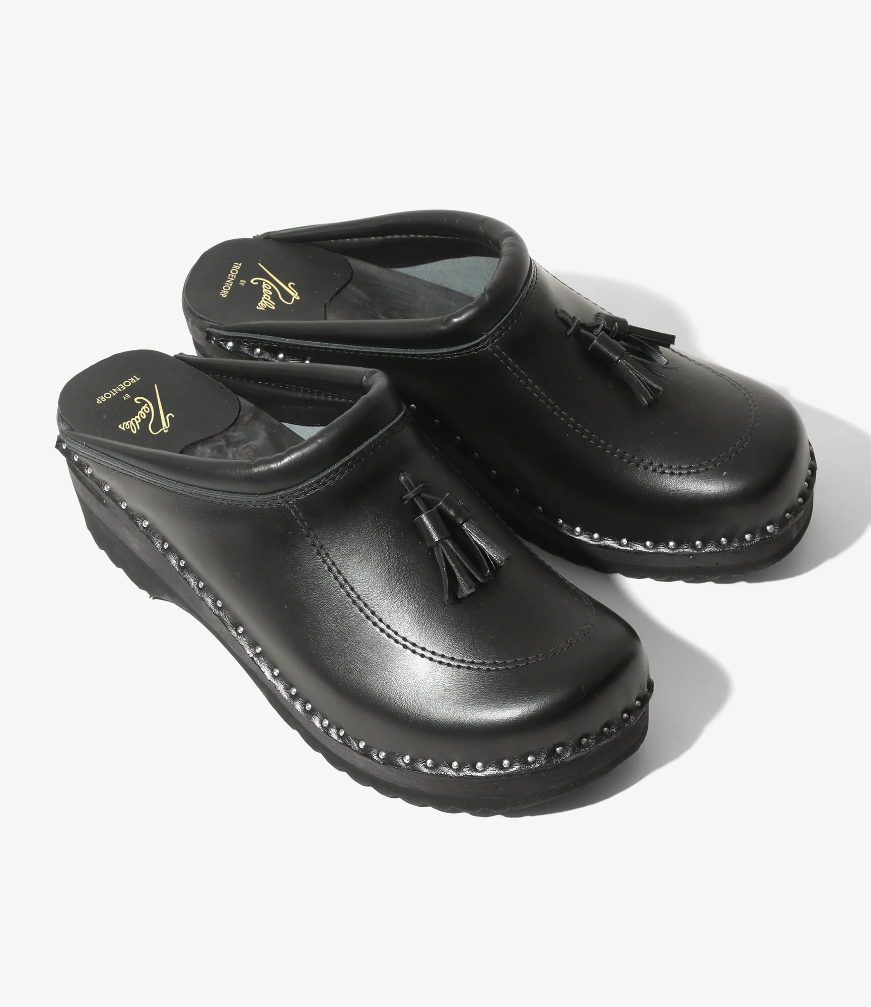 Needles x Troentorp - Tassel Clog - Black / Black Ideal