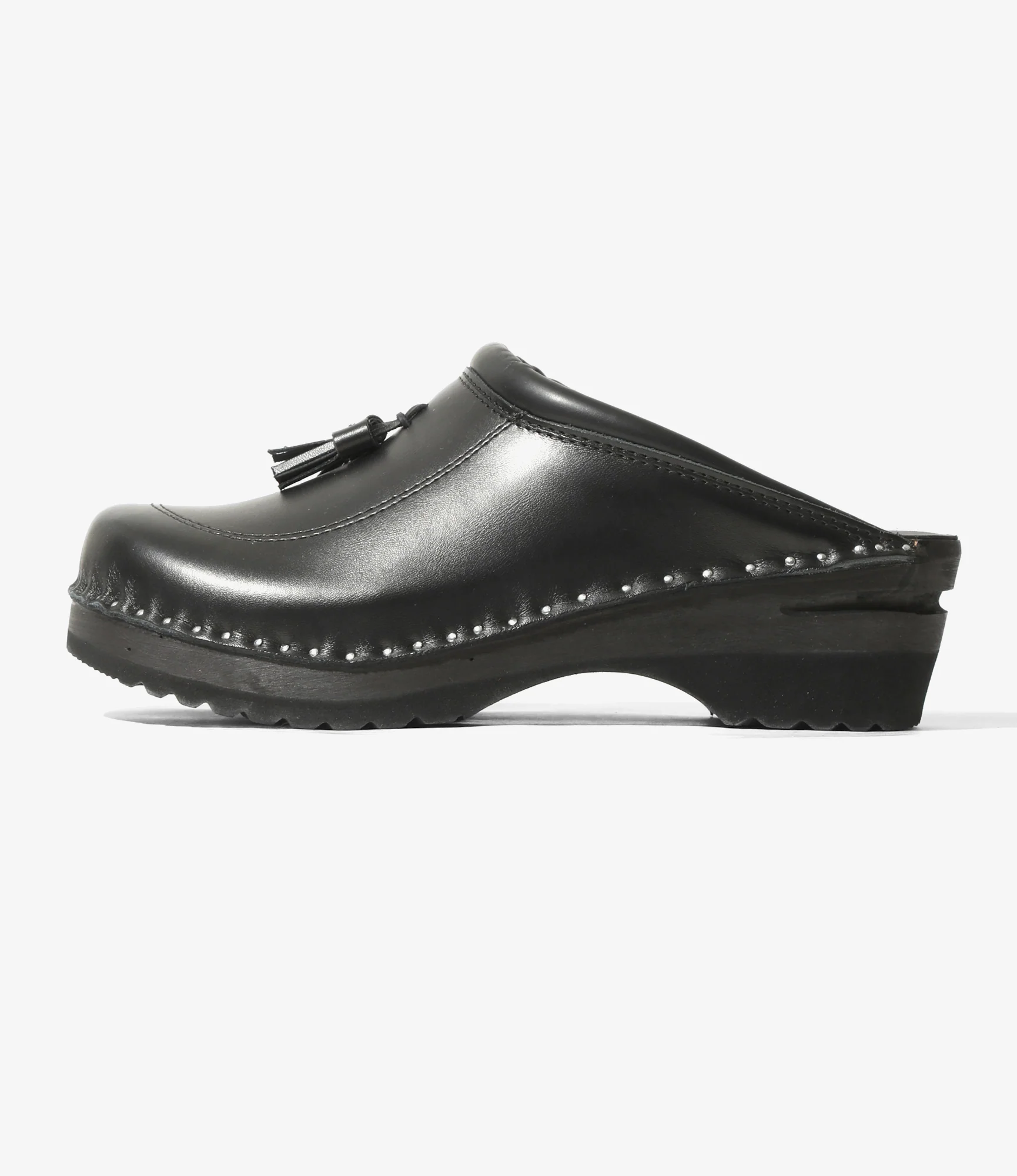 Needles x Troentorp - Tassel Clog - Black / Black Ideal 4 Needles x Troentorp - Tassel Clog - Black / Black Ideal