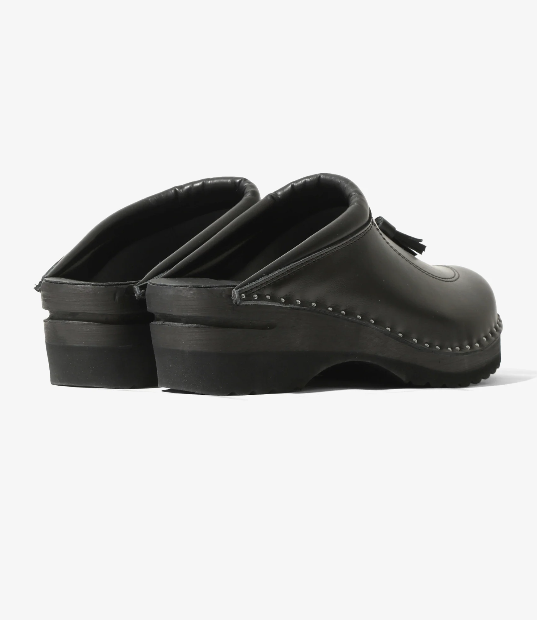 Needles x Troentorp - Tassel Clog - Black / Black Ideal 6 Needles x Troentorp - Tassel Clog - Black / Black Ideal