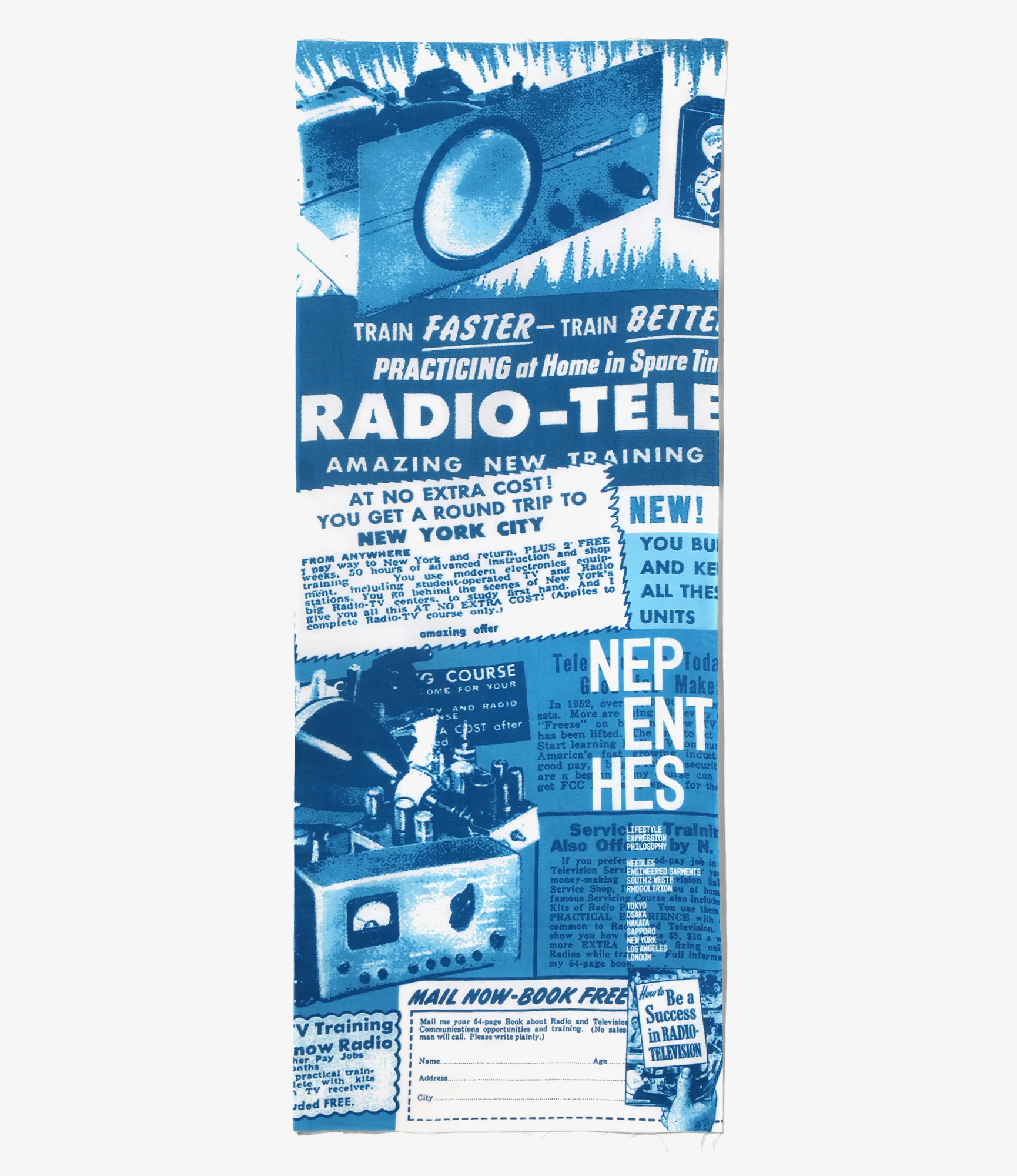 Nepenthes x Kazuhiro Ota - Tenugui Bandana - Radio