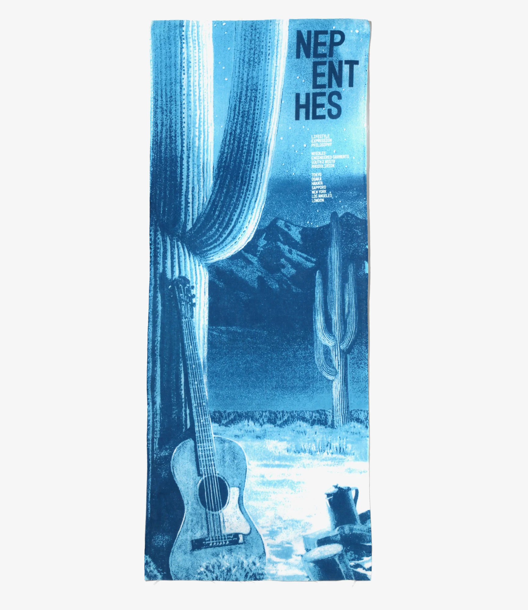Nepenthes x Kazuhiro Ota - Tenugui Bandana - Cactus