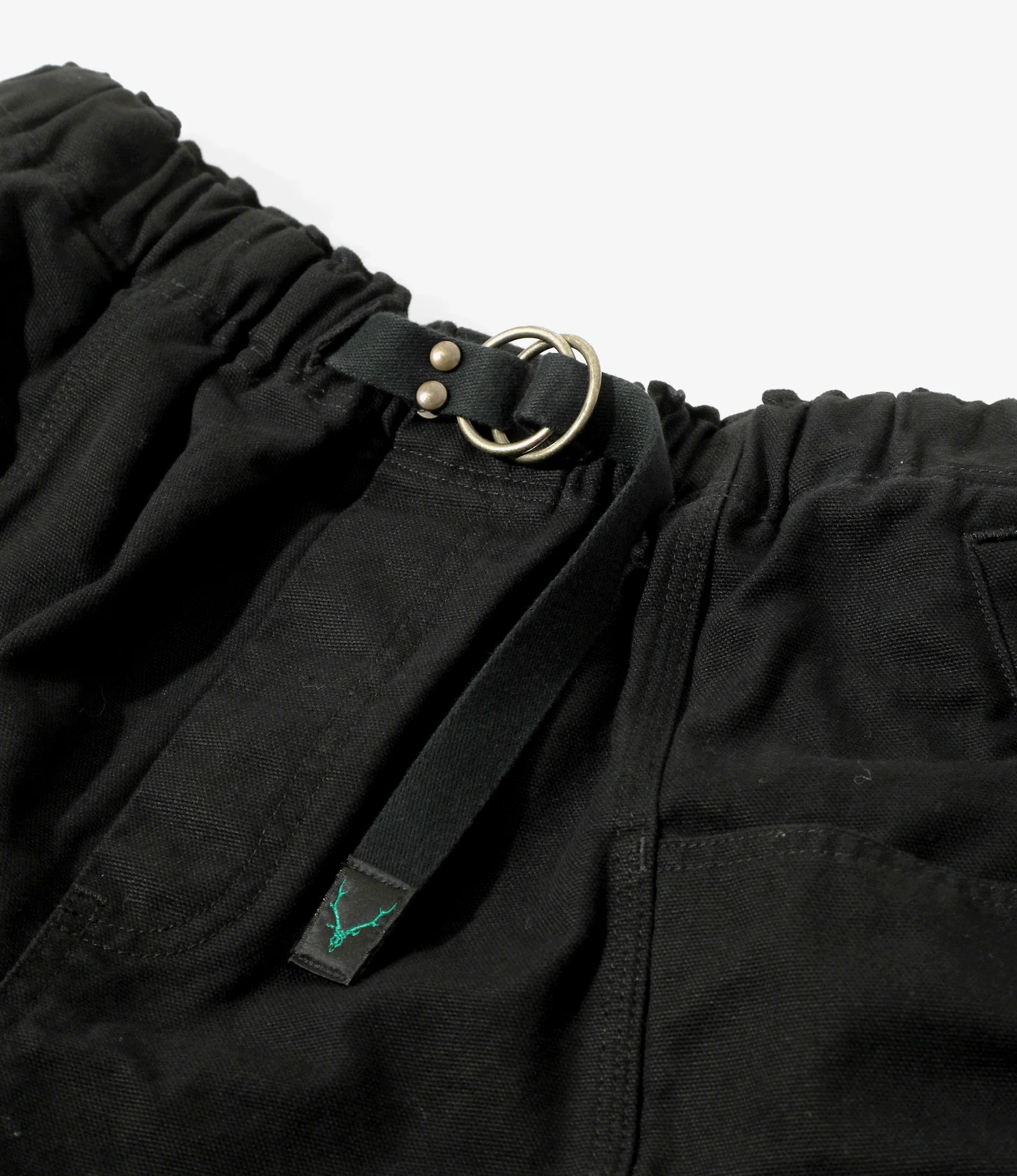 Belted C.S.Pant - Black - 11.5oz Cotton Canvas 3 Belted C.S.Pant - Black - 11.5oz Cotton Canvas