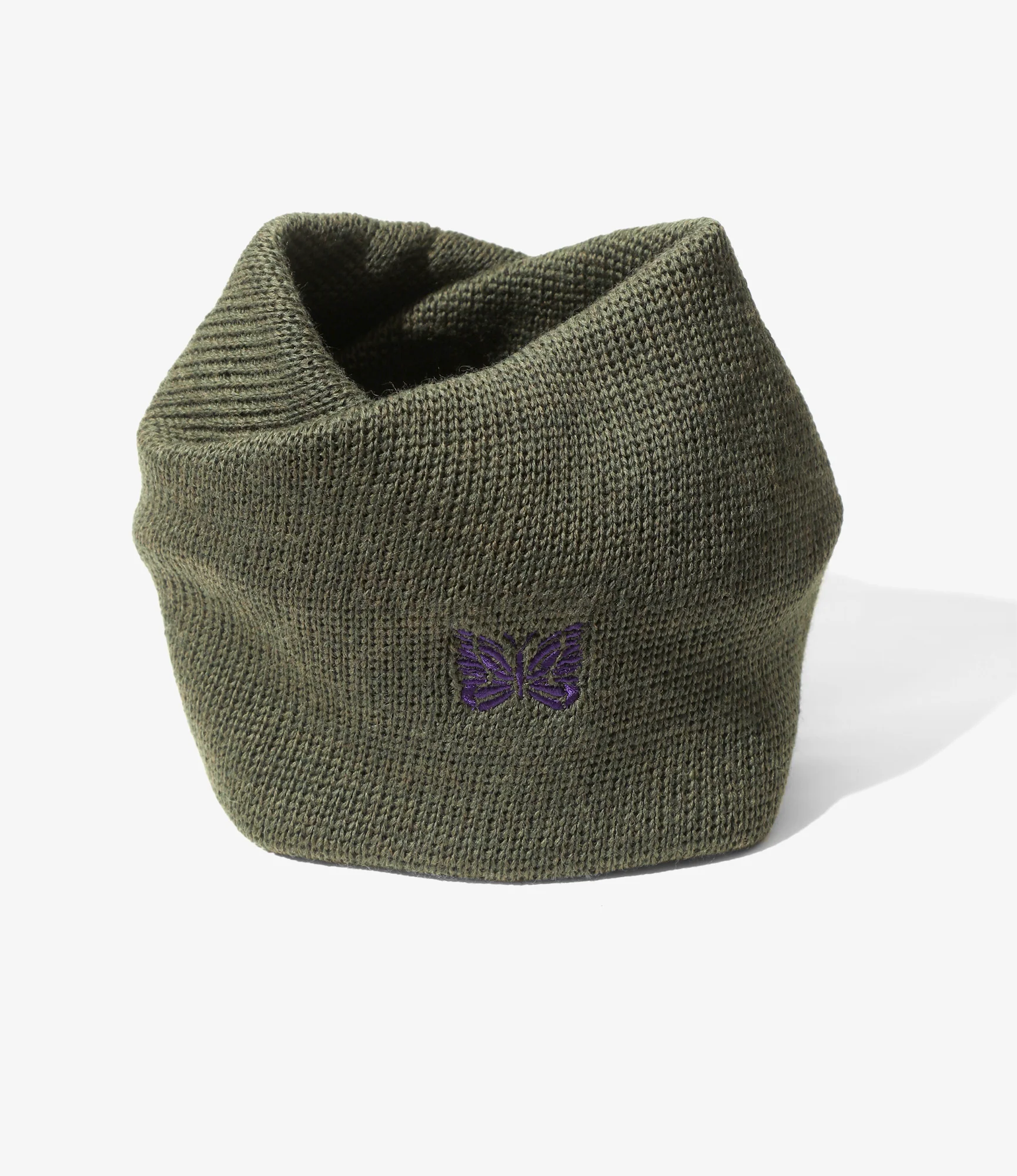Neck Warmer - Olive - Merino Wool