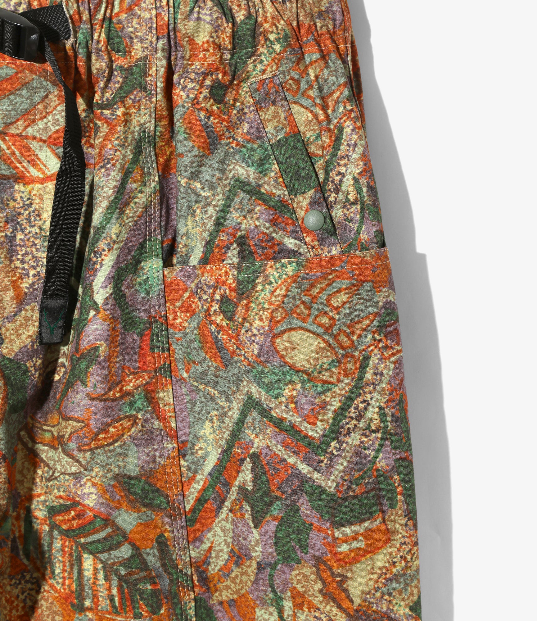 Belted C.S.Pant - EZO Forest - Cotton Ripstop / Printed