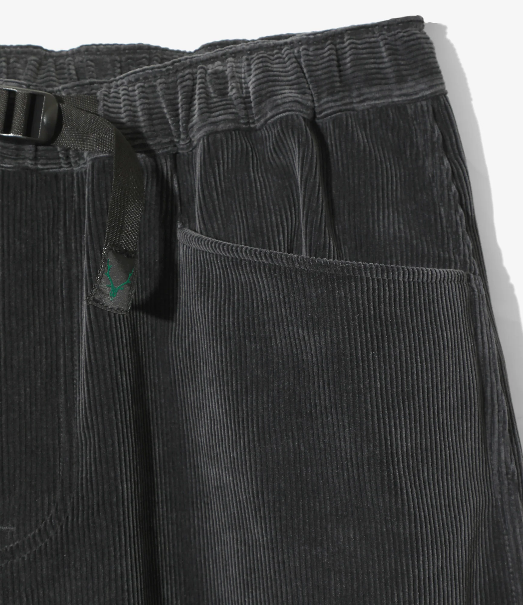 Belted Logger Pant - Charcoal - C/R 9W Corduroy