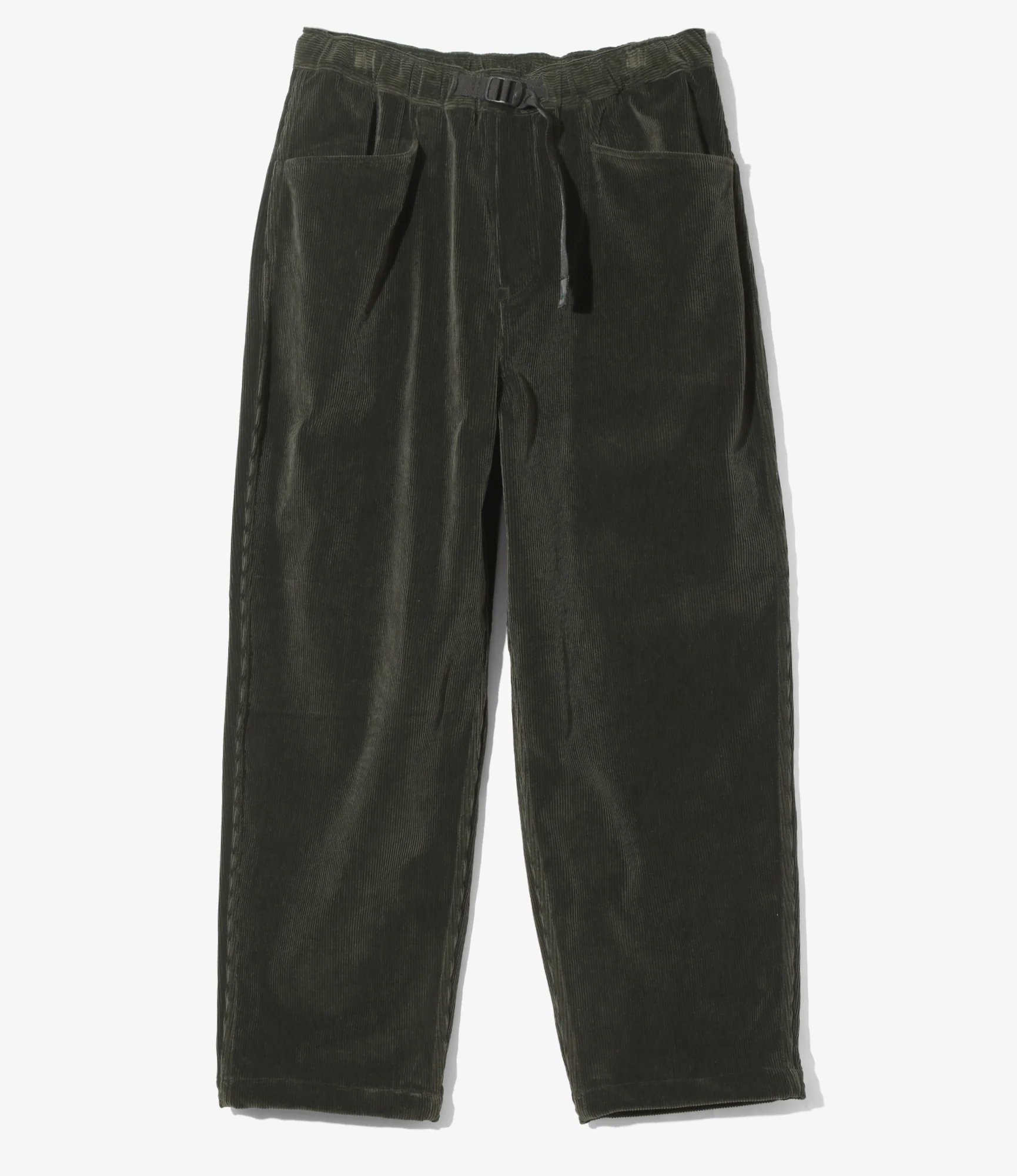 Belted Logger Pant - Olive - C/R 9W Corduroy