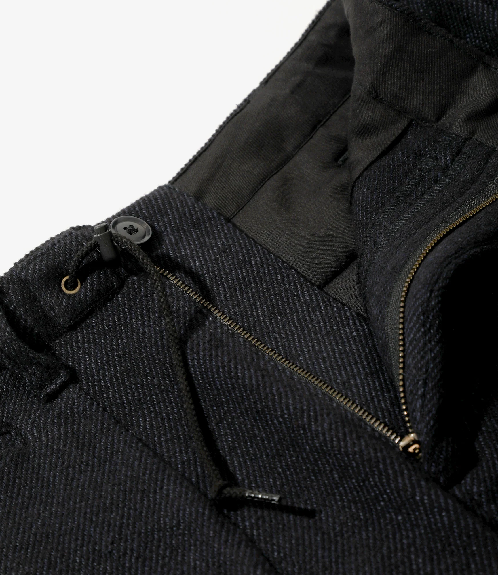 H.D. Military Pant - Dk.Navy - Double Face Kersey 3 H.D. Military Pant - Dk.Navy - Double Face Kersey