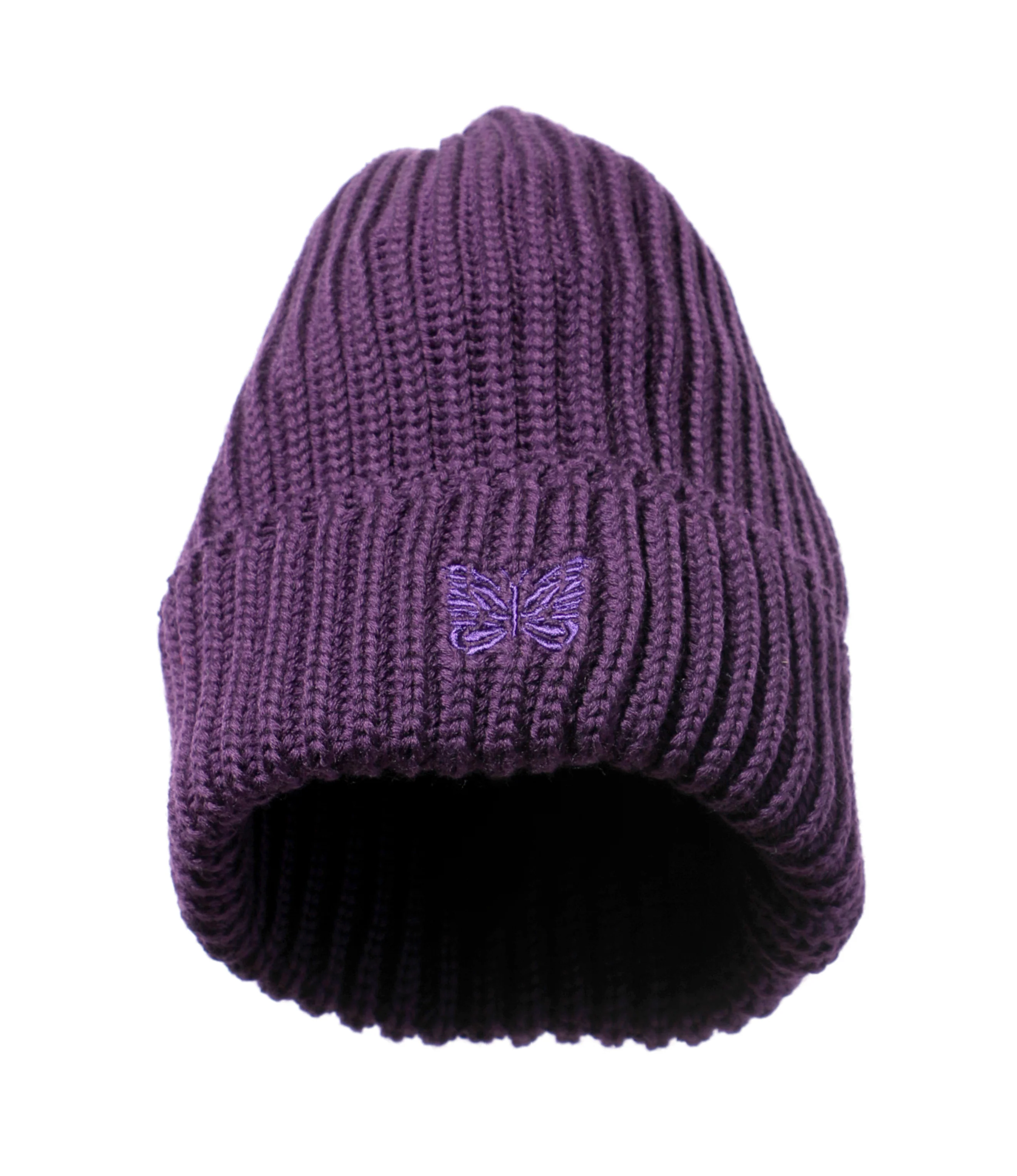 Watch Cap - Purple - Merino Wool