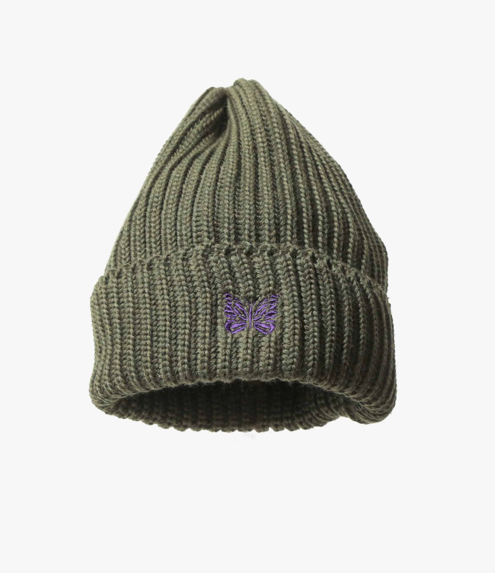 Watch Cap - Olive - Merino Wool