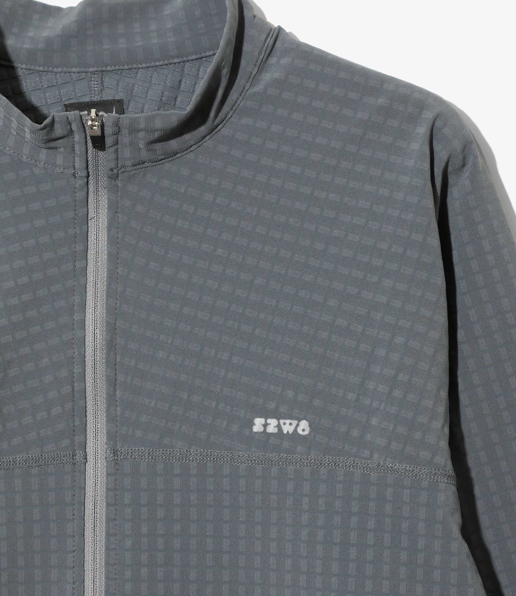 Base Layer Shirt - Grey - Fleece / Back Grid