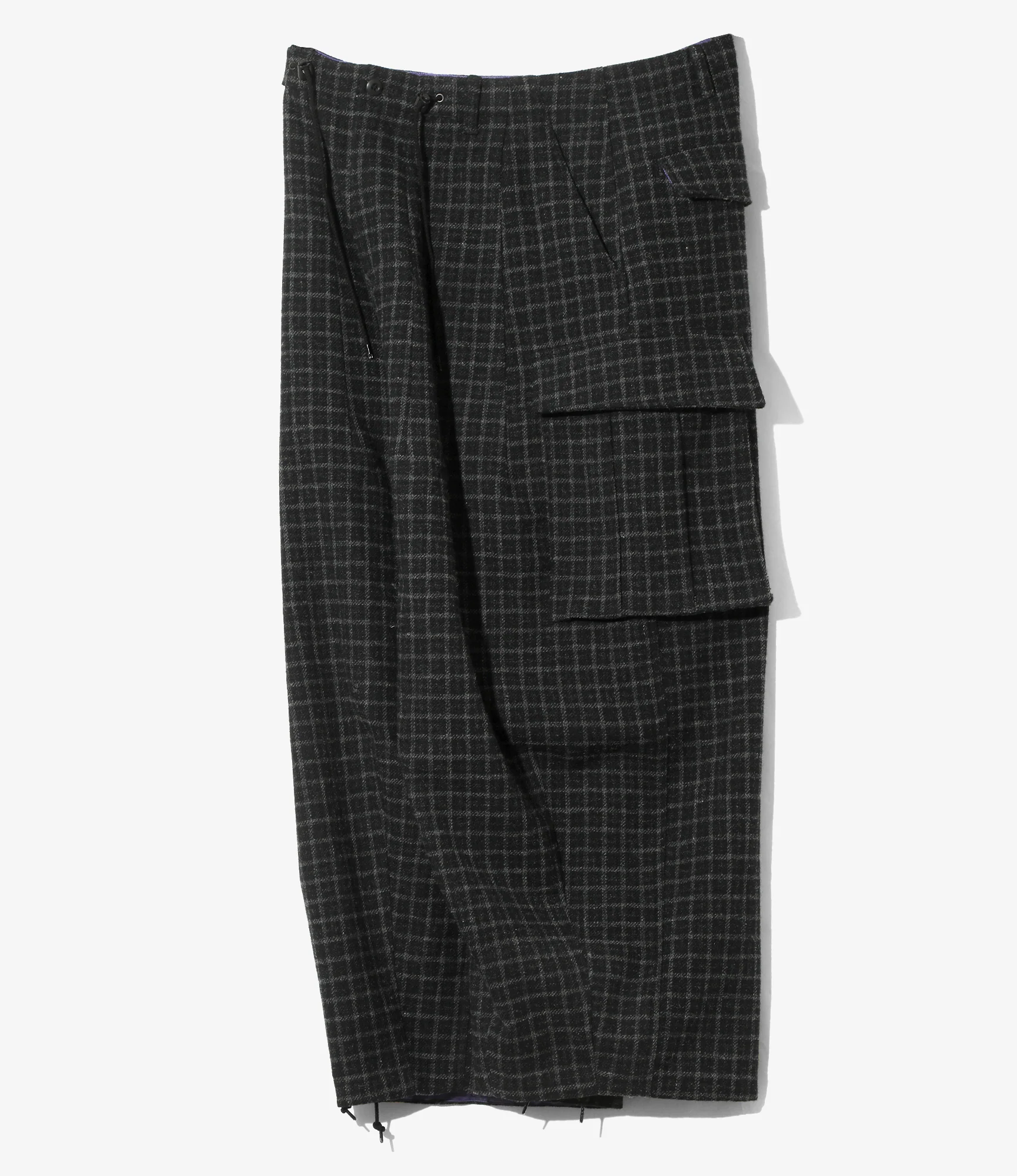 H.D. BDU Pant - Charcoal - Wool Tweed Plaid 4 H.D. BDU Pant - Charcoal - Wool Tweed Plaid