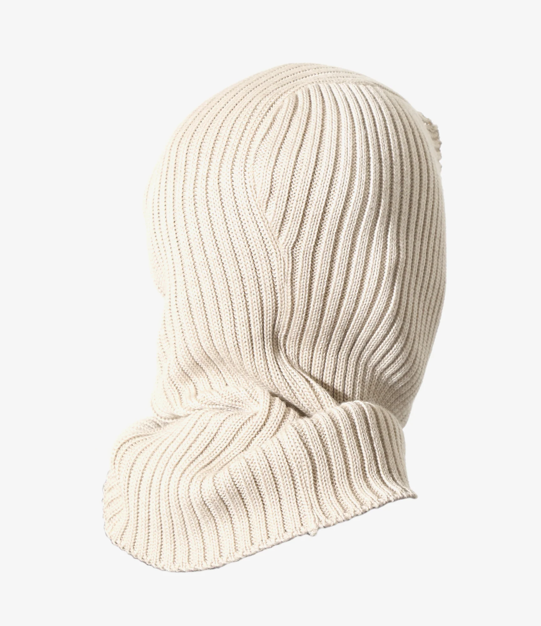 Balaclava - Beige - Merino Wool