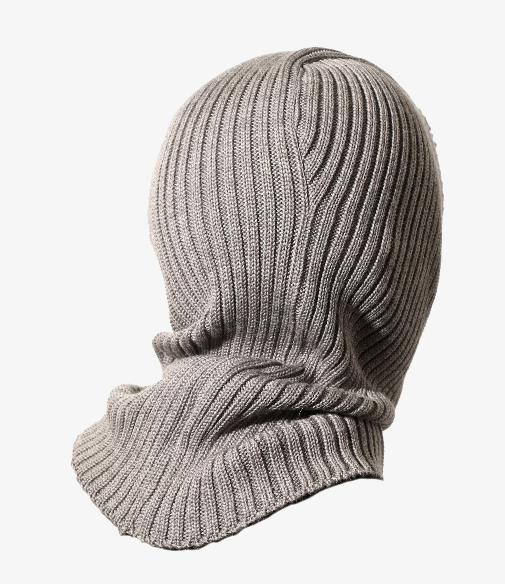 Balaclava - Grey - Merino Wool