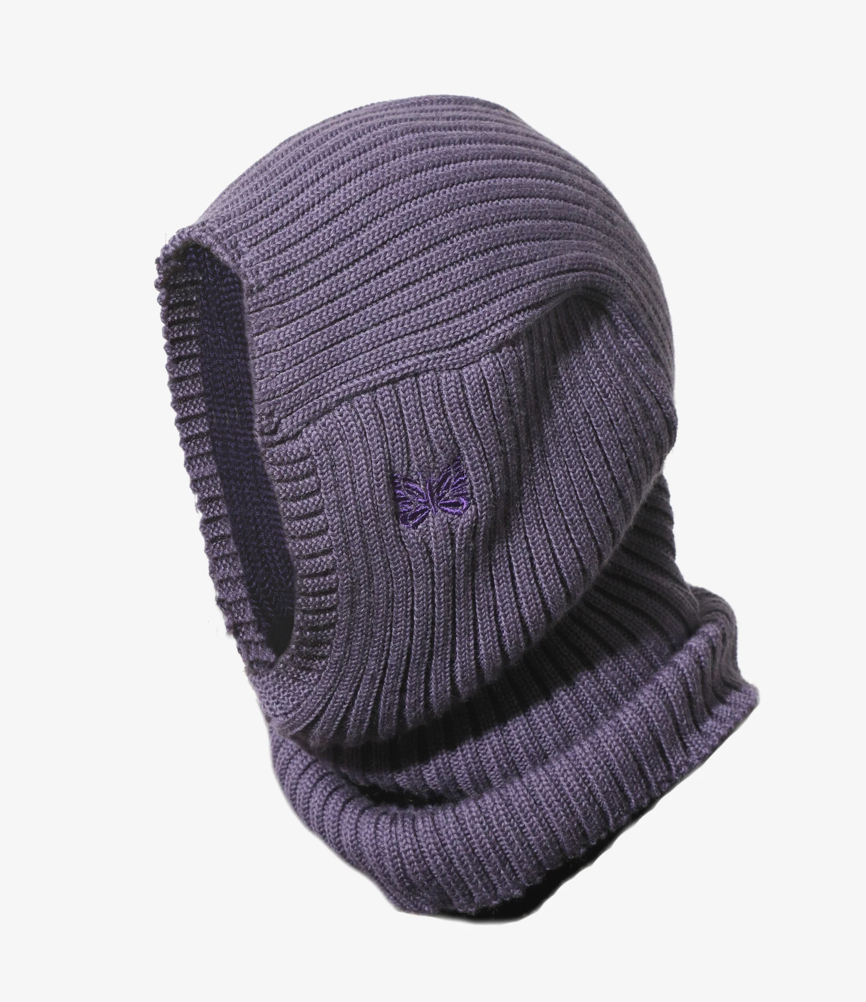 Balaclava - Purple - Merino Wool