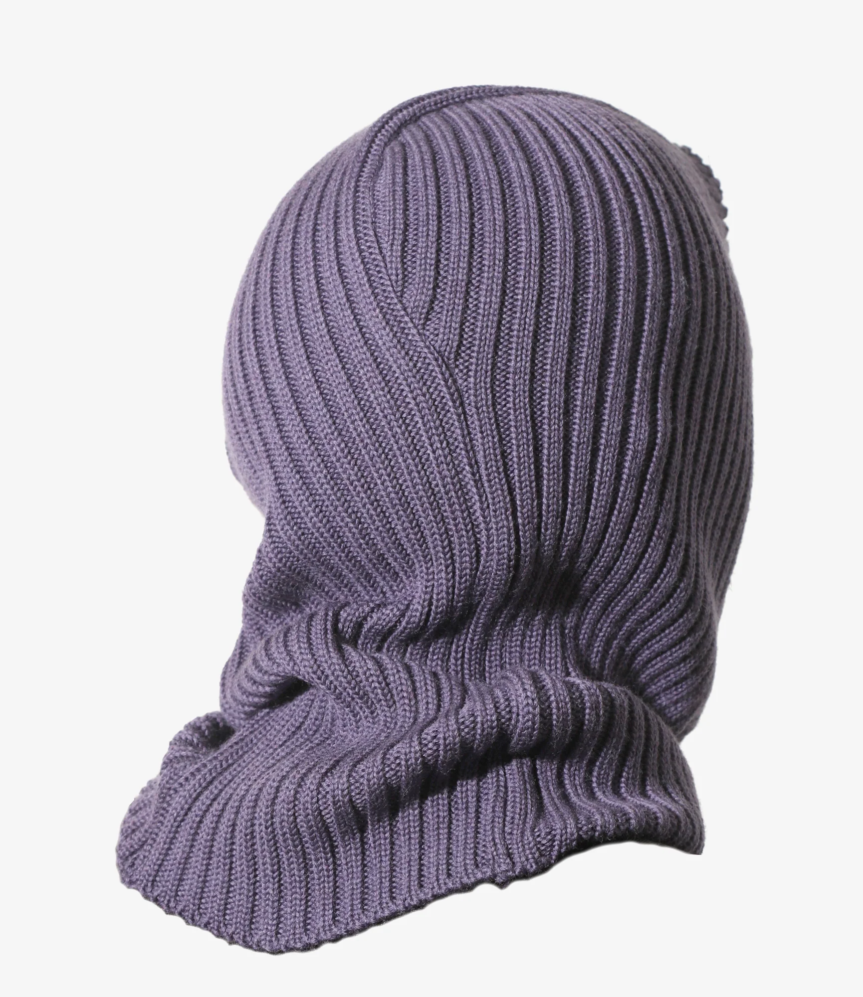 Balaclava - Purple - Merino Wool
