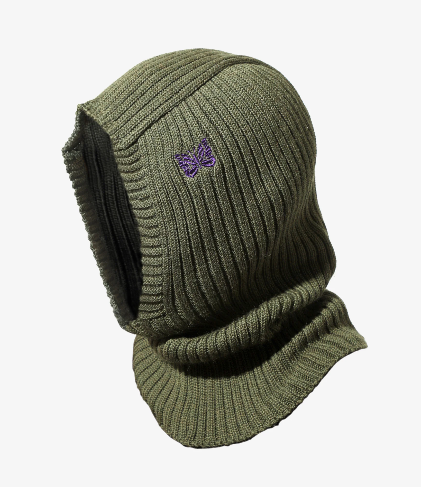 Balaclava - Olive - Merino Wool