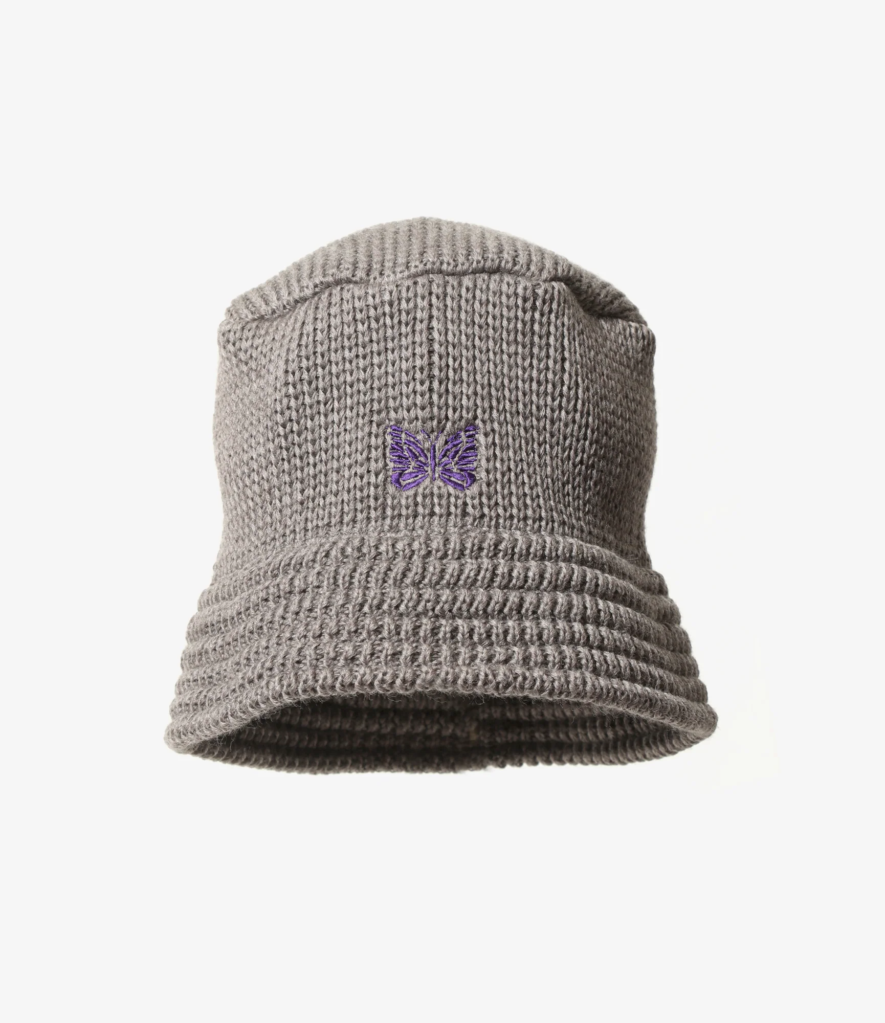 Bucket Hat - Grey - Merino Wool