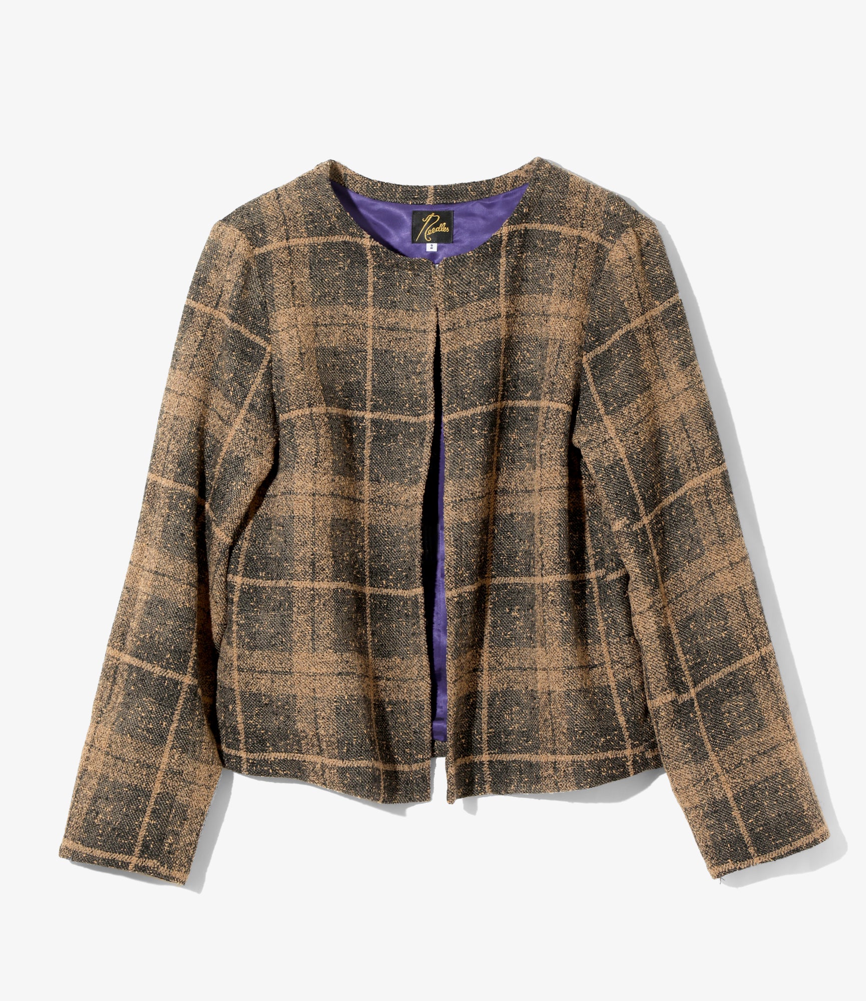 Women's C.C. Jacket - Mocha - W/R Tweed Plaid