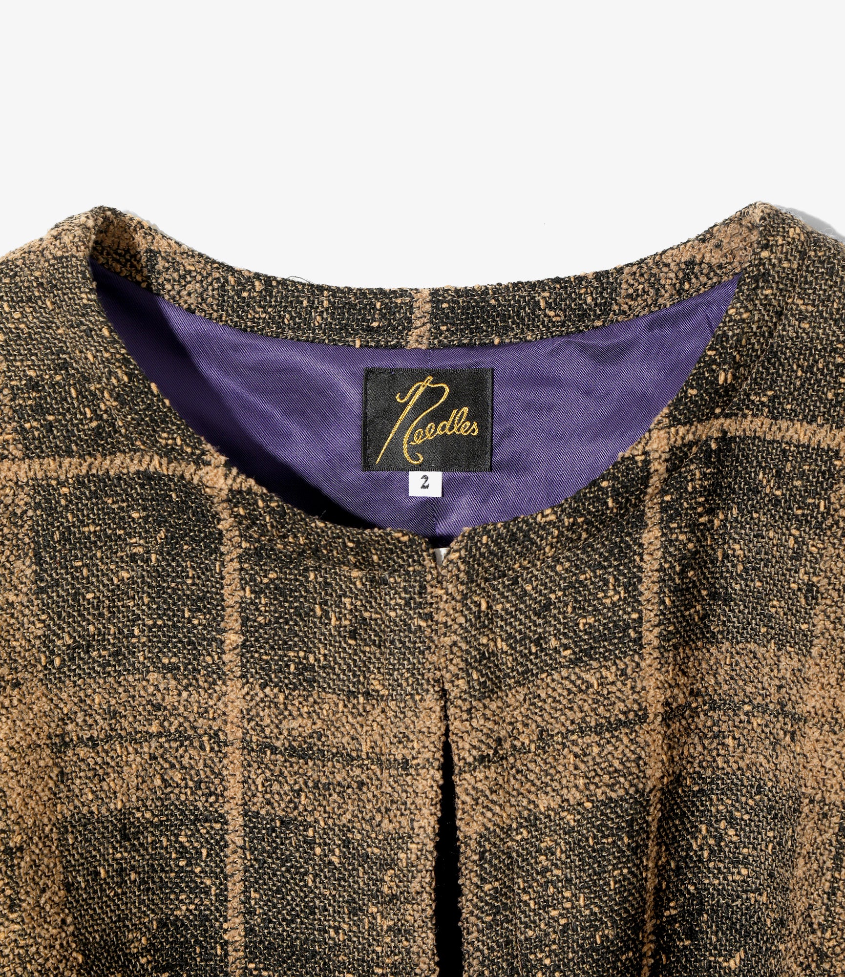 Women's C.C. Jacket - Mocha - W/R Tweed Plaid