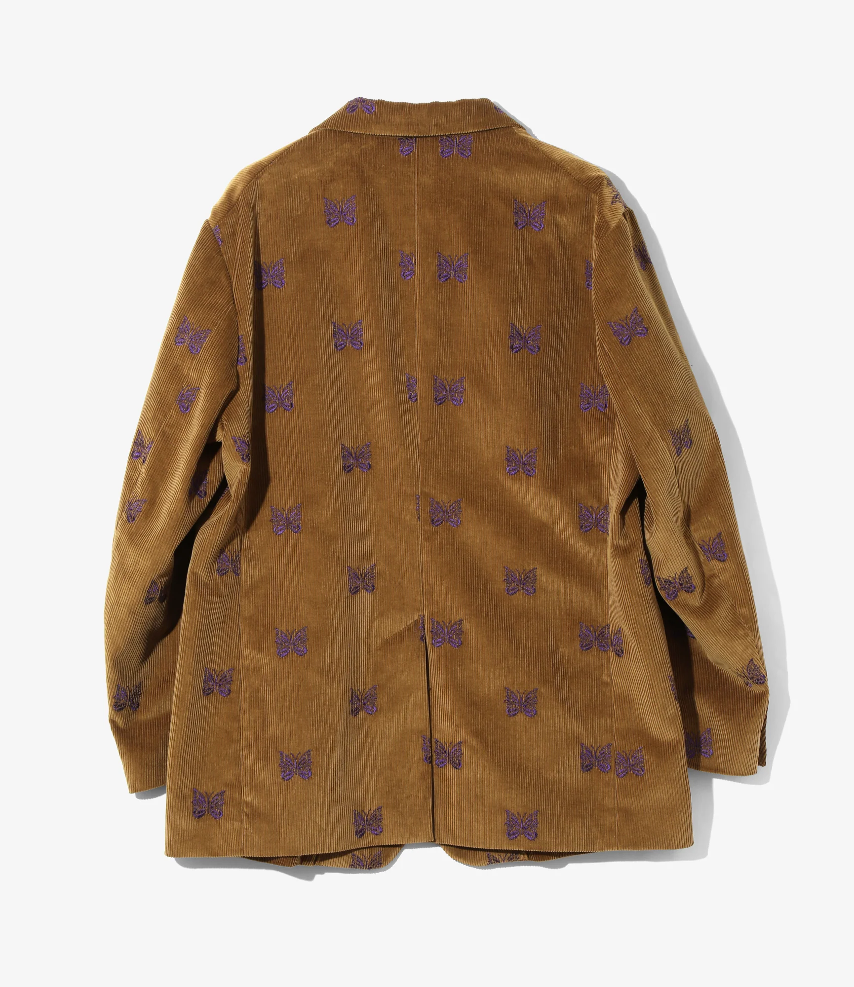 Women's 3B Jacket - Tan - Papillon Emb. Corduroy 5 Women's 3B Jacket - Tan - Papillon Emb. Corduroy