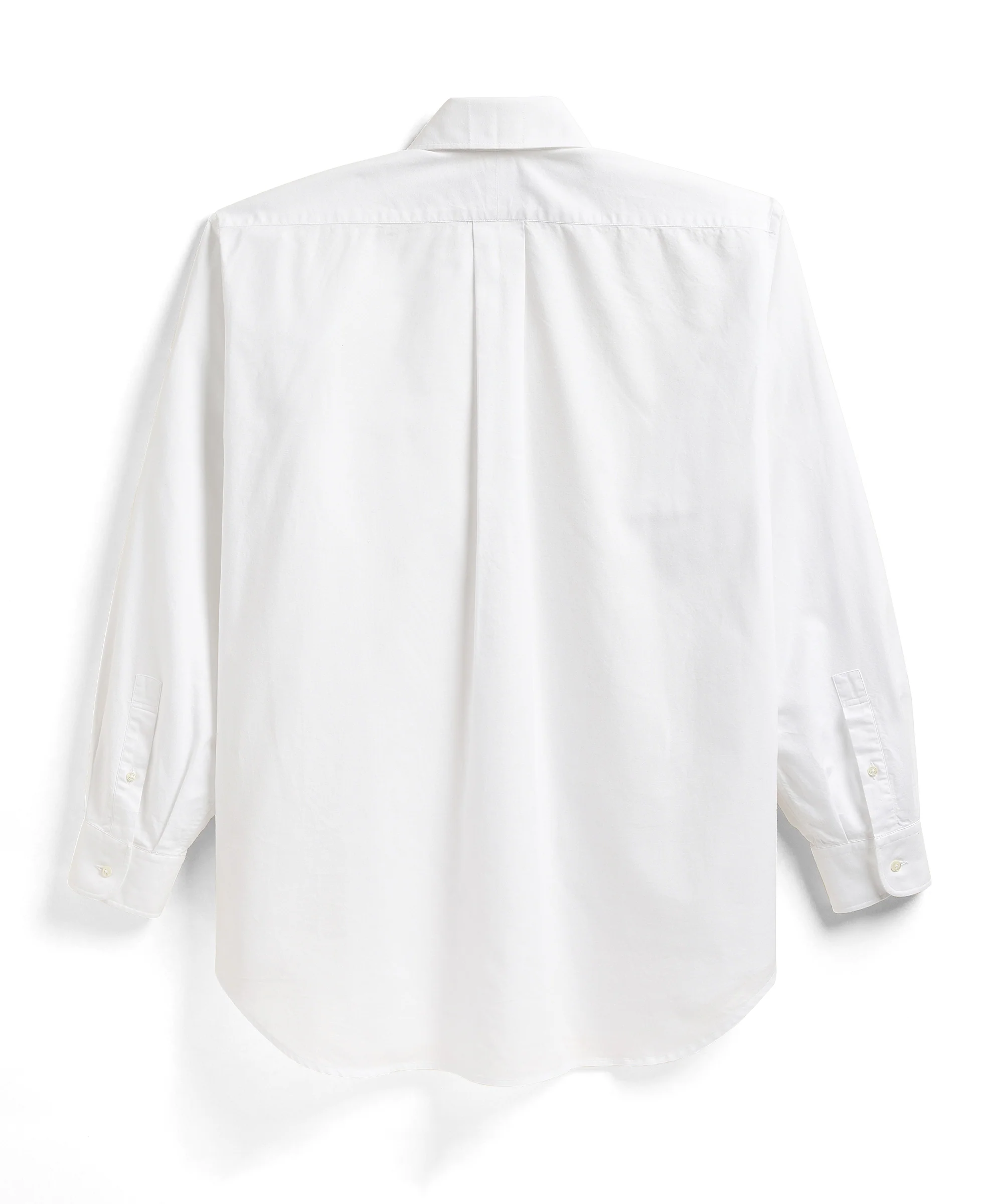 Engineered Garments x Brooks Brothers - Oversized Rounded Collar Pinhole Shirt - White Oxford