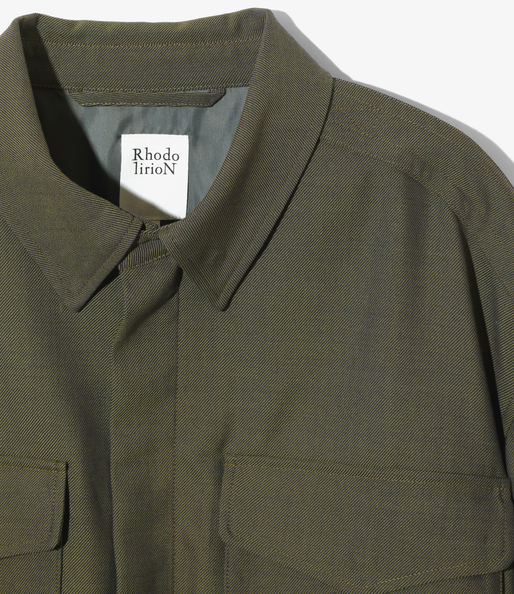 A-2 Type Jacket - Olive - Gabardine