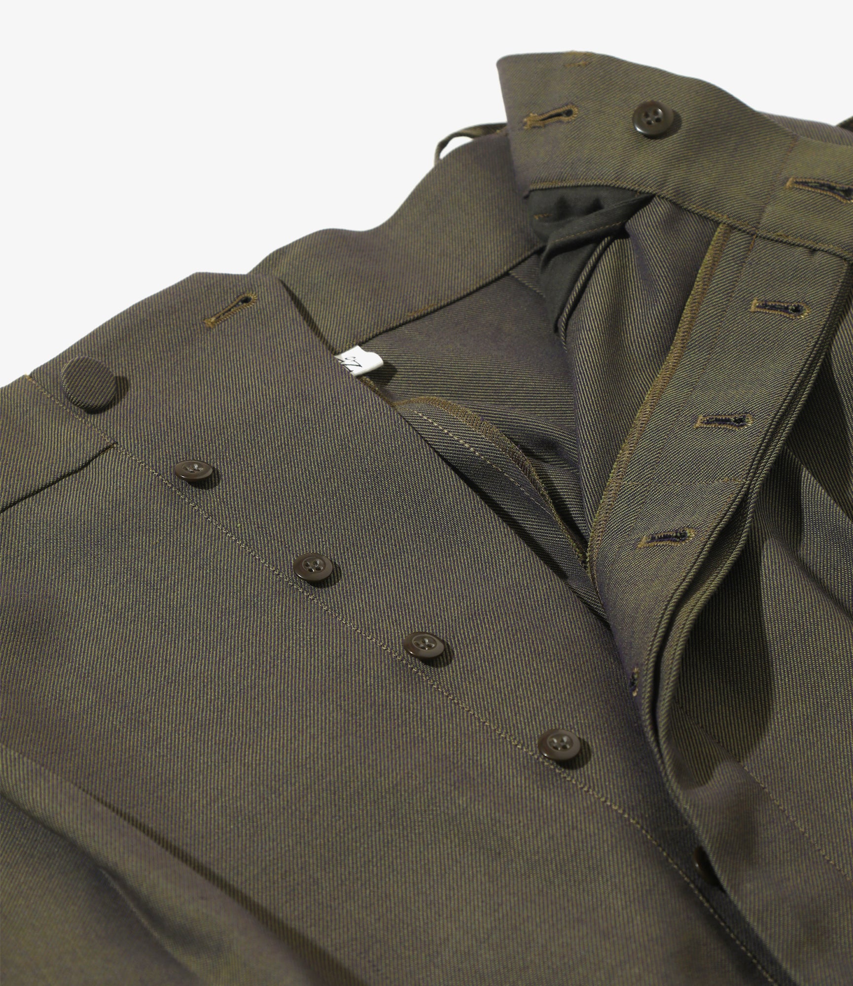 Officer Sarrouel Pants - Olive - Gabardine 3 Officer Sarrouel Pants - Olive - Gabardine