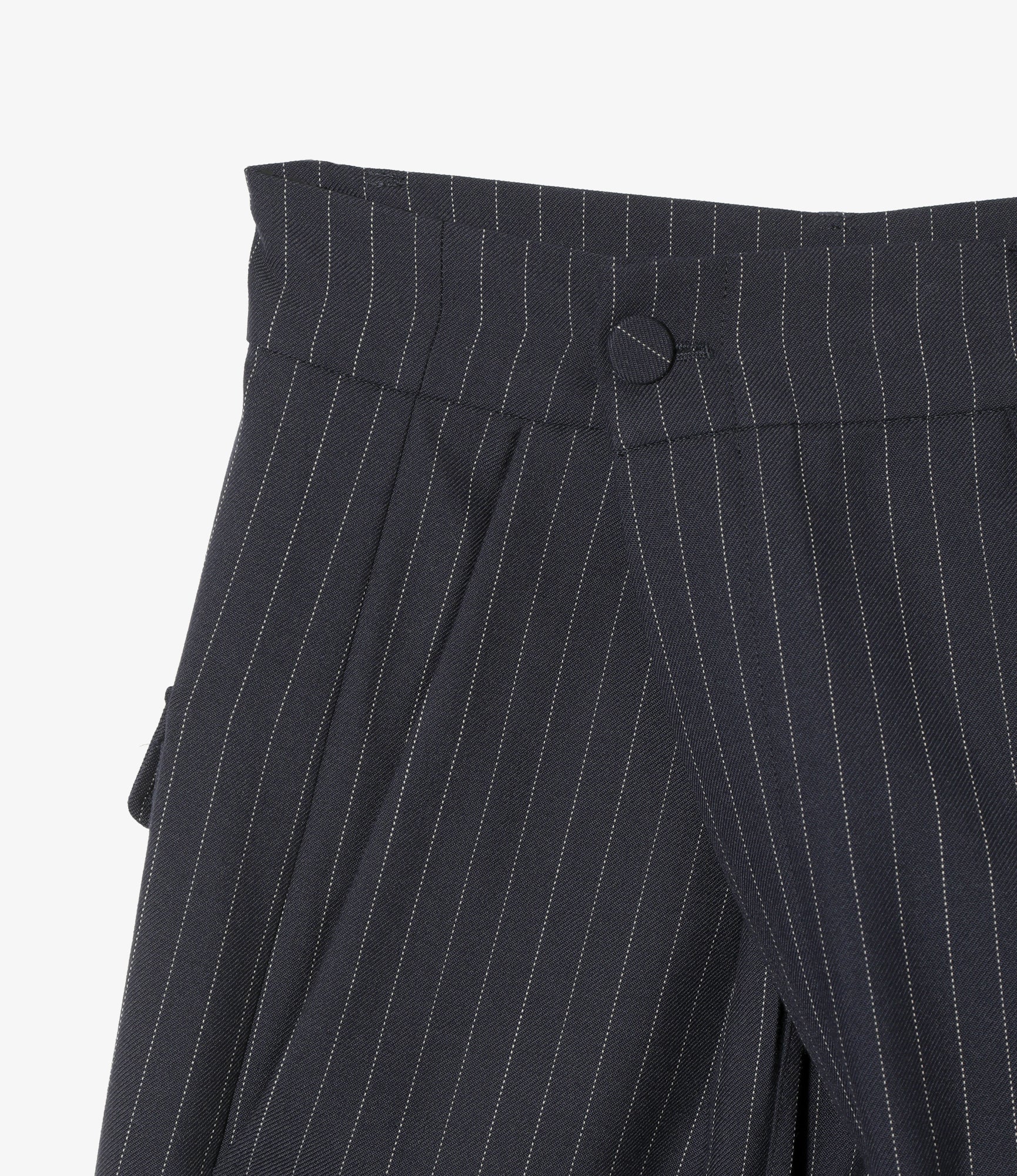Officer Sarrouel Pants - Navy - Gabardine
