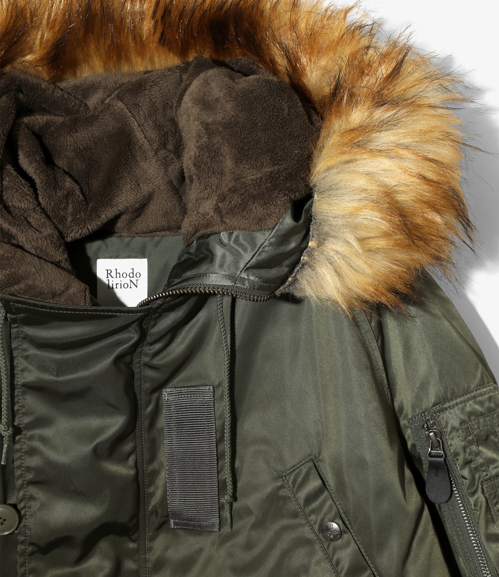 N-3B Type Short Coat - Olive - Military Twill