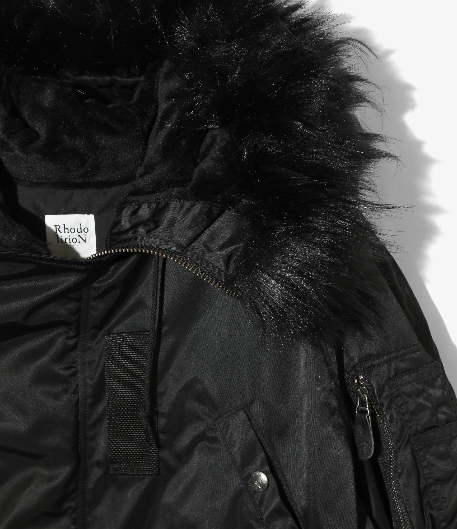 N-3B Type Short Coat - Black - Military Twill