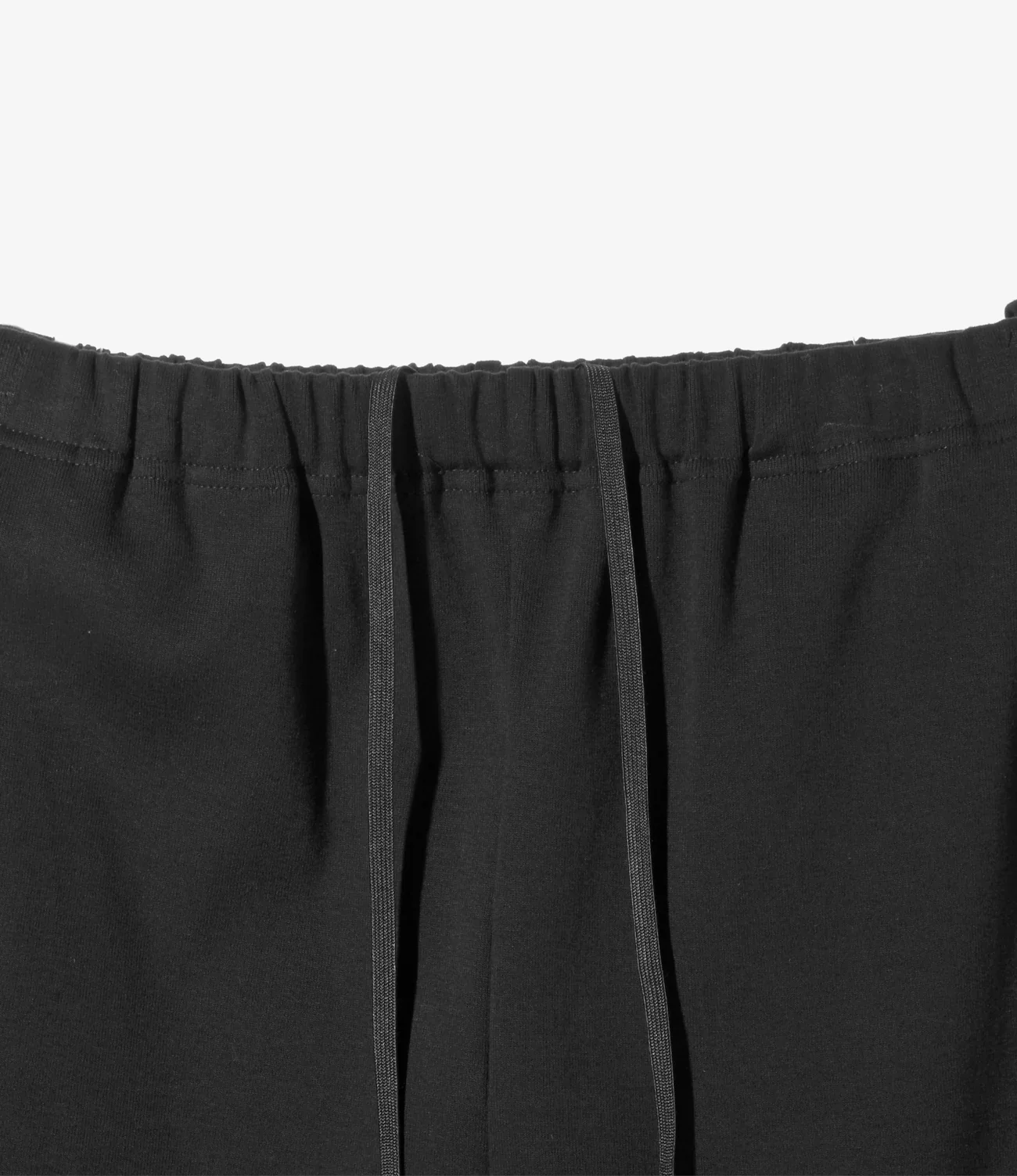 Swallow Frill Side Pants - Black