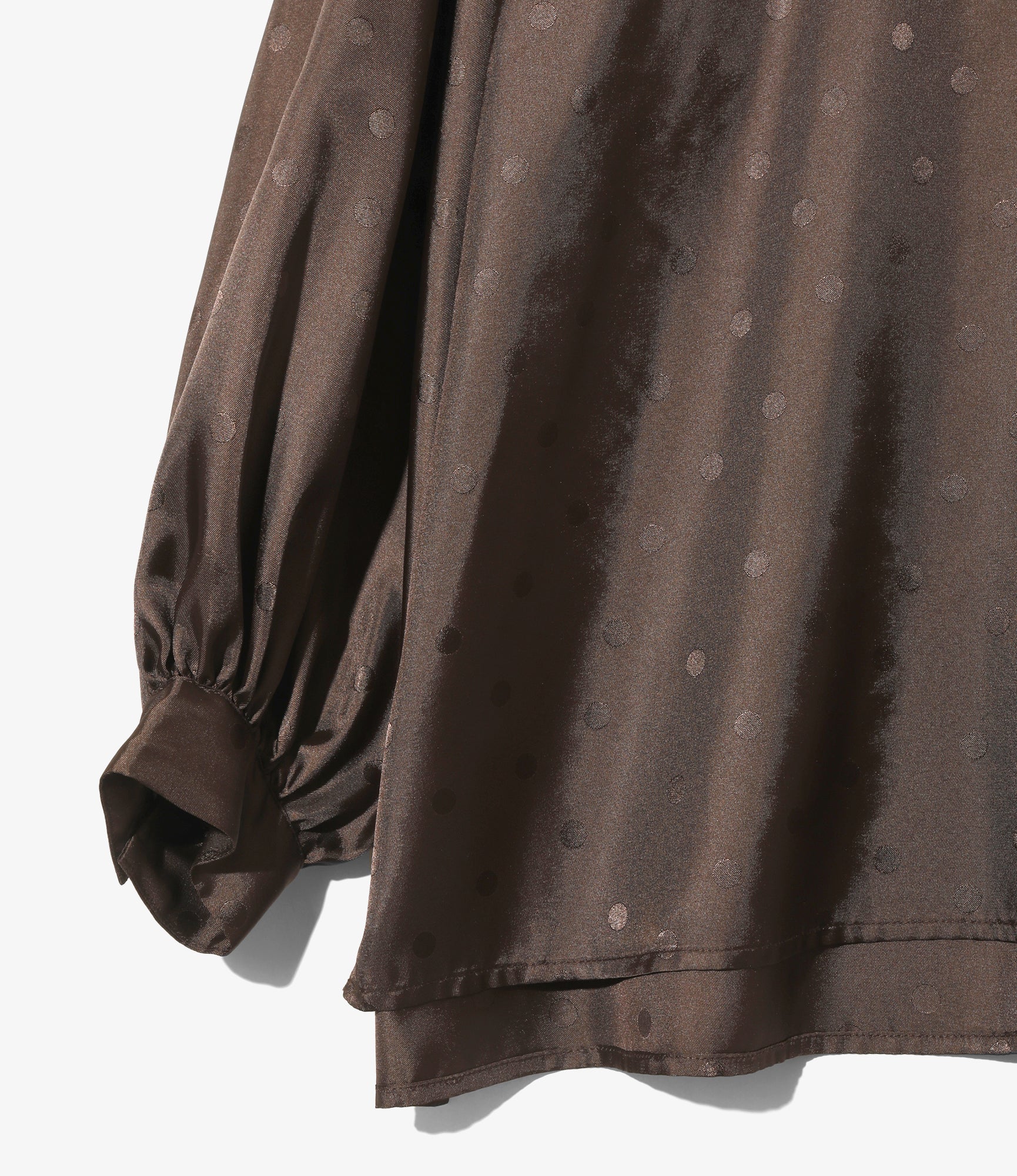Frill Hoody - Brown - Jacquard 3 Frill Hoody - Brown - Jacquard