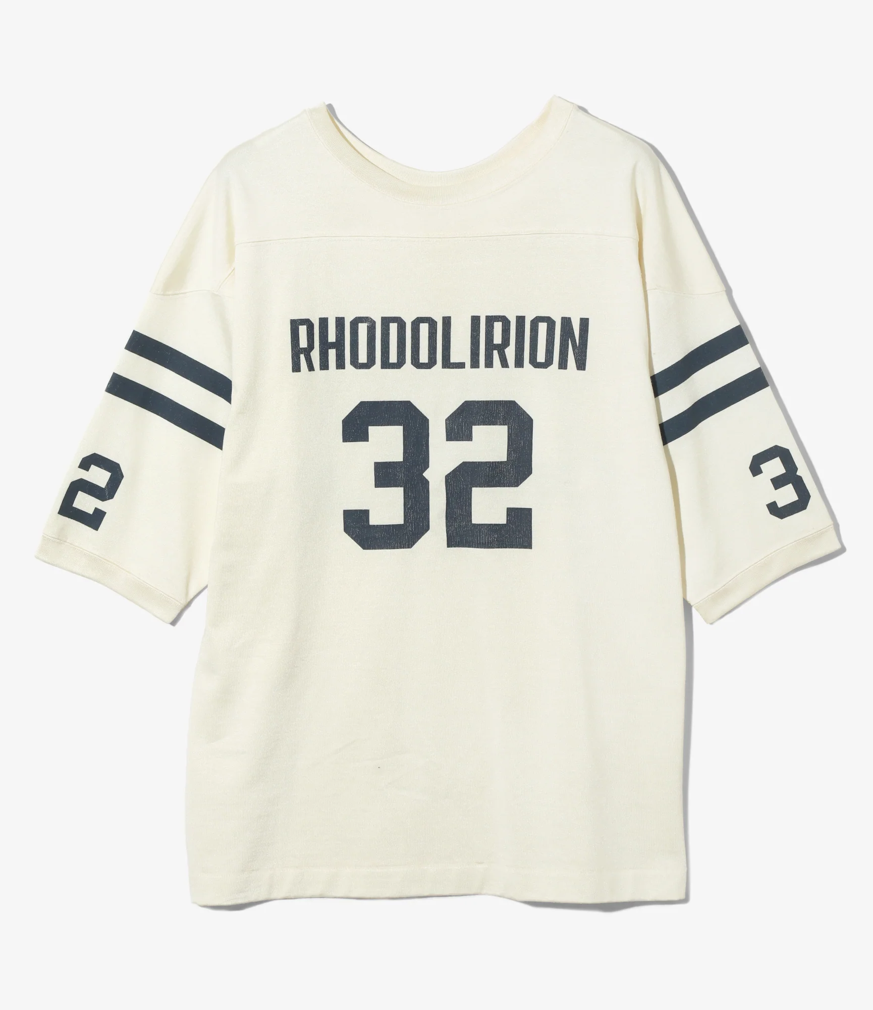 Damaged Football Tee - Natural