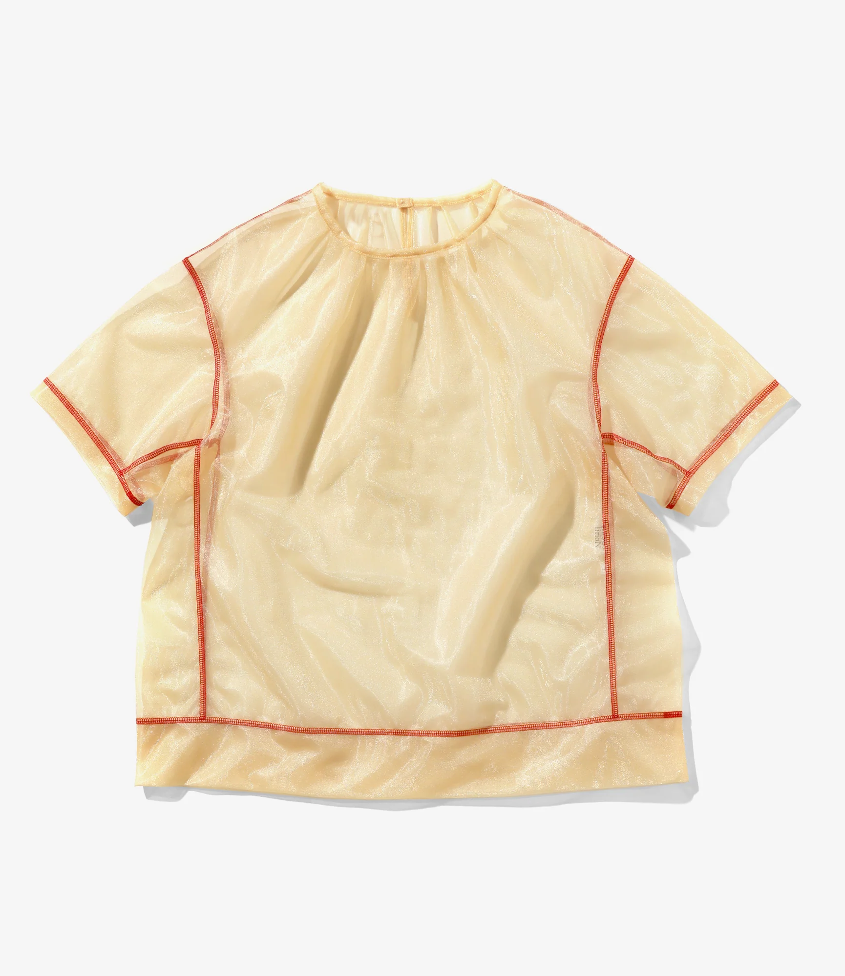 Crew Neck Shirt - Sand - Sheer Tricot