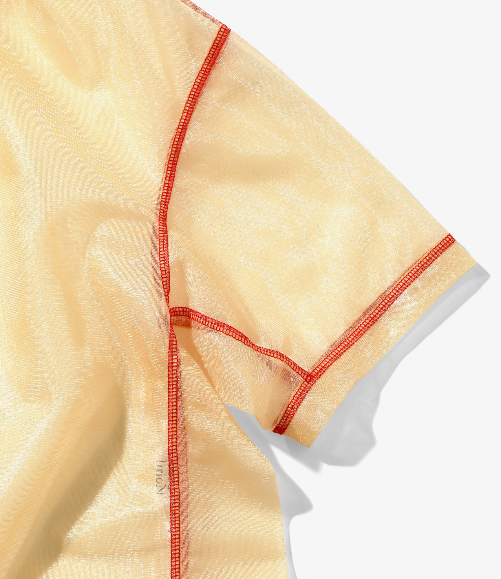 Crew Neck Shirt - Sand - Sheer Tricot