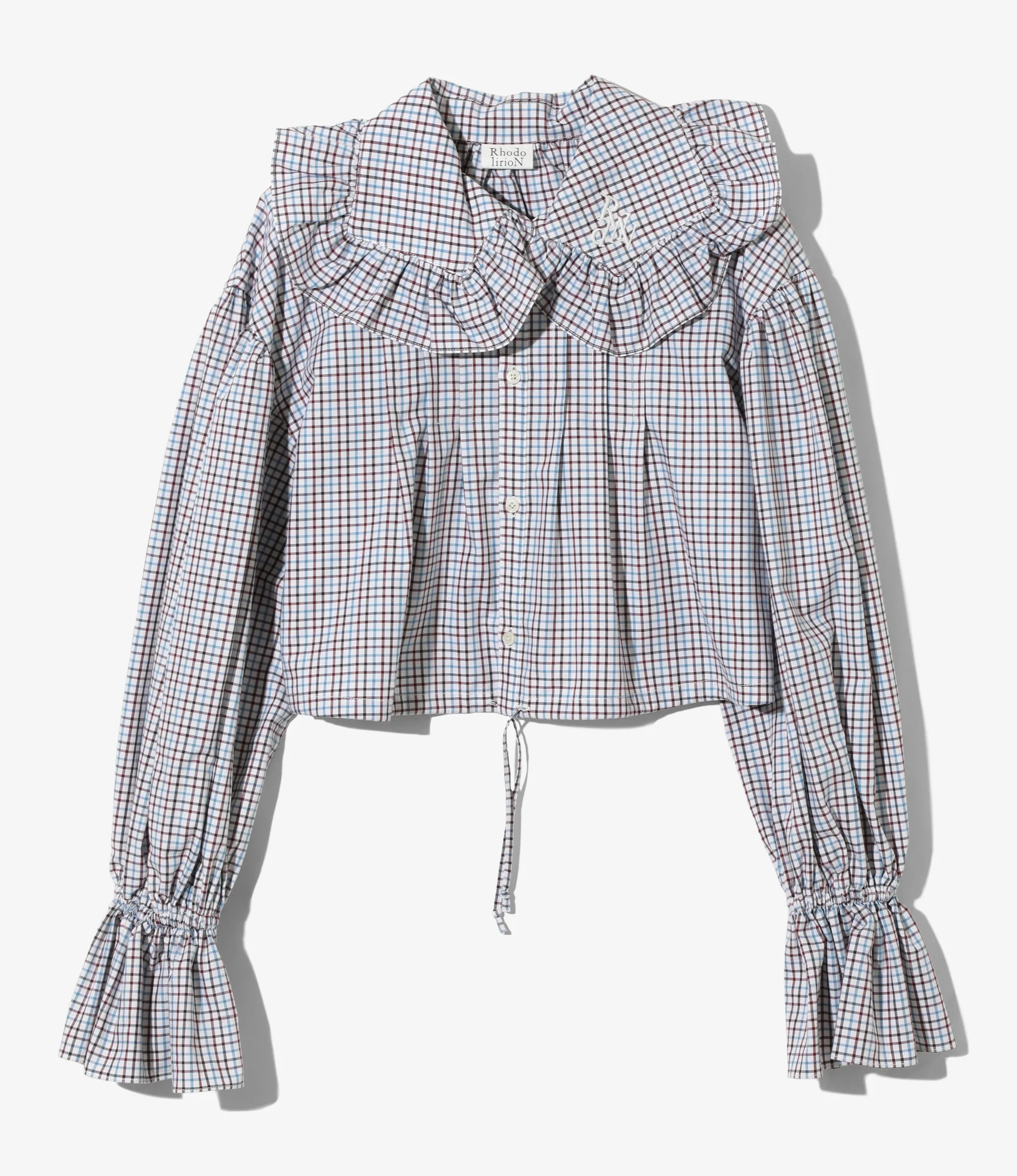 Monogram Stitch Spencer Shirt - Plaid - Tattersall
