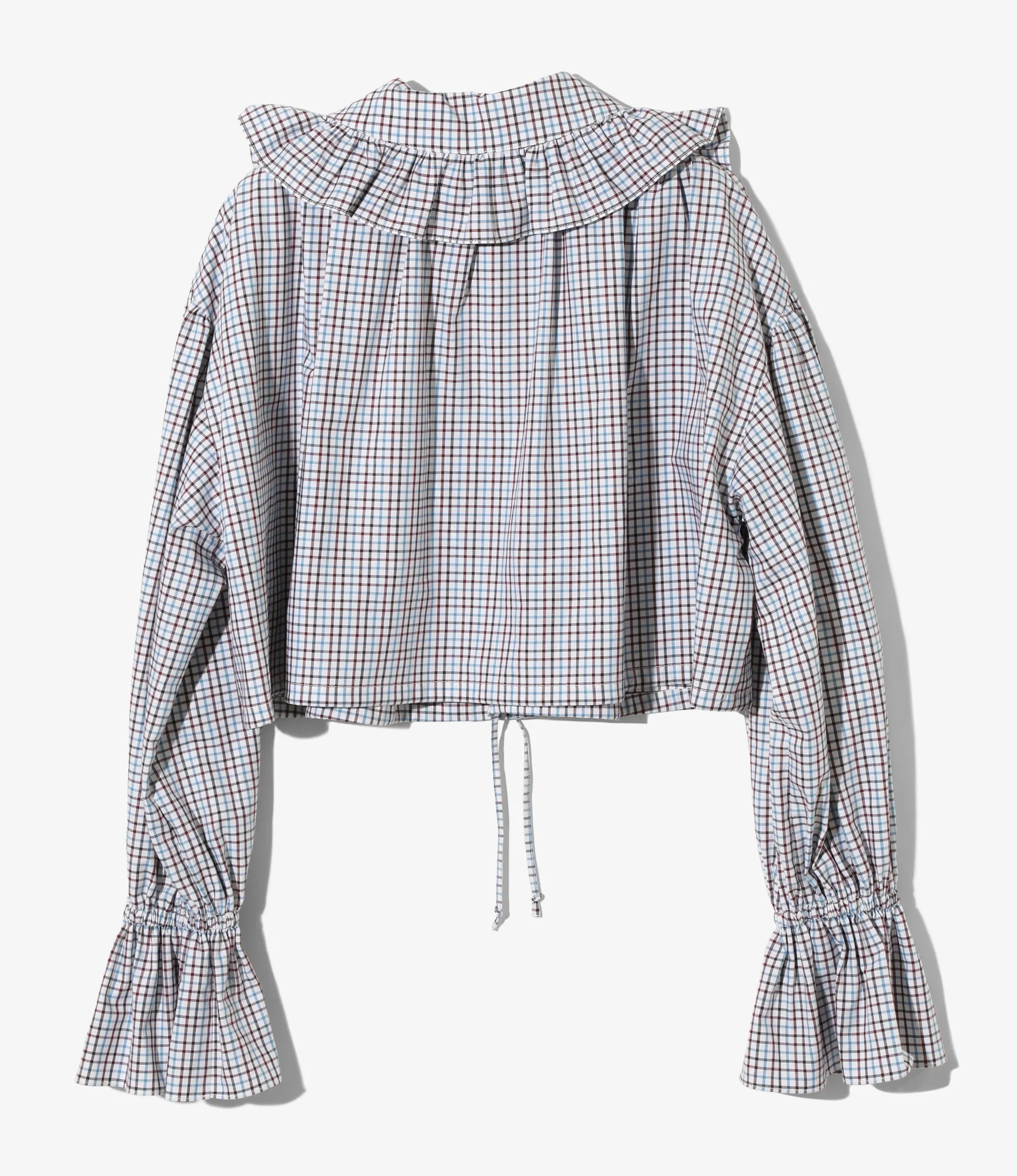 Monogram Stitch Spencer Shirt - Plaid - Tattersall