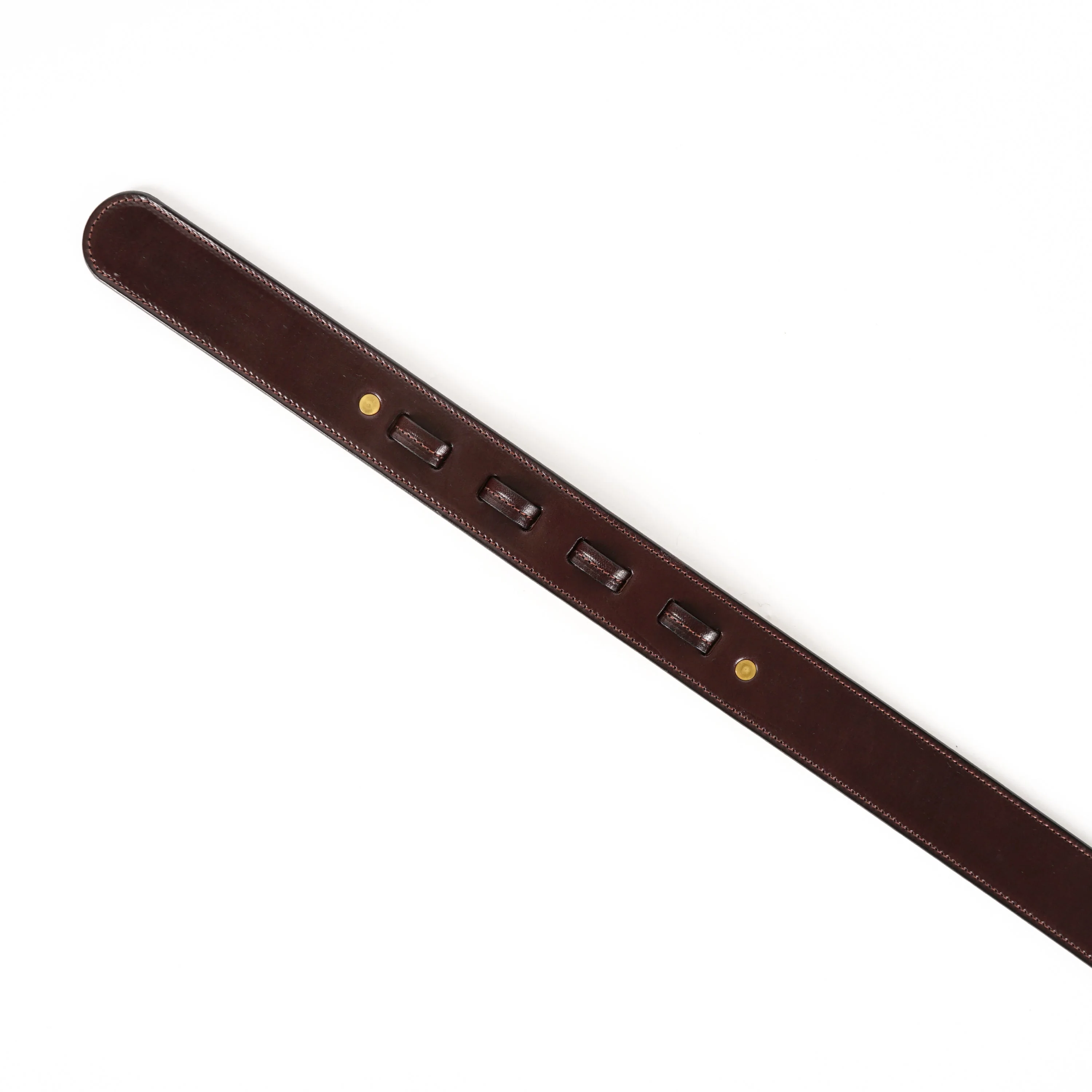 1 1/2" Pelican Belt with Unique Buckle - Havana