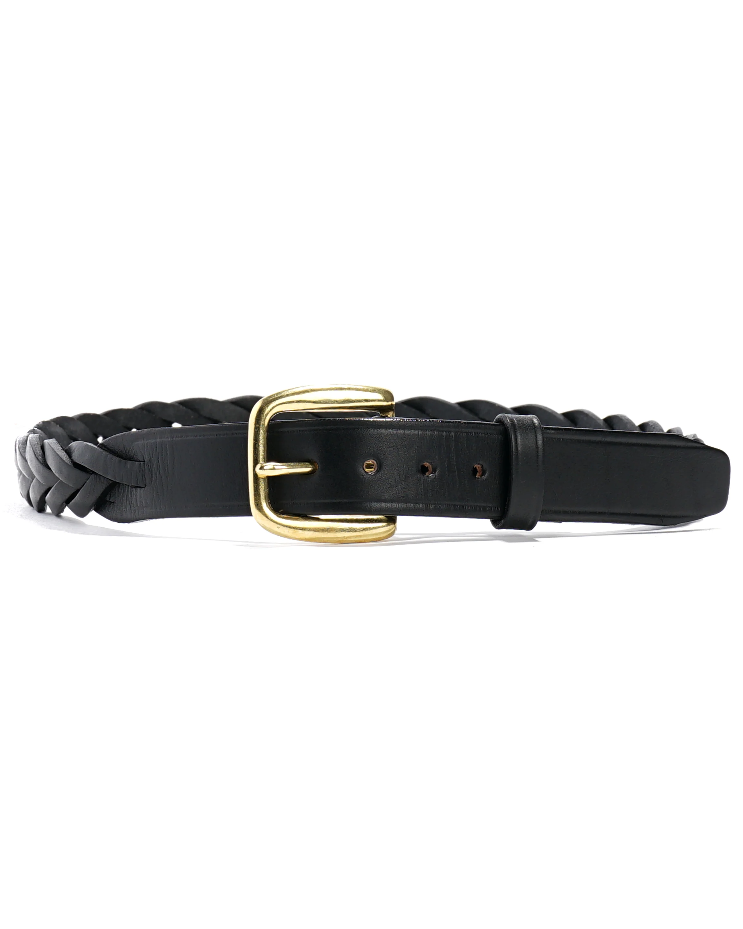 1 1/4" Braided Belt - Black
