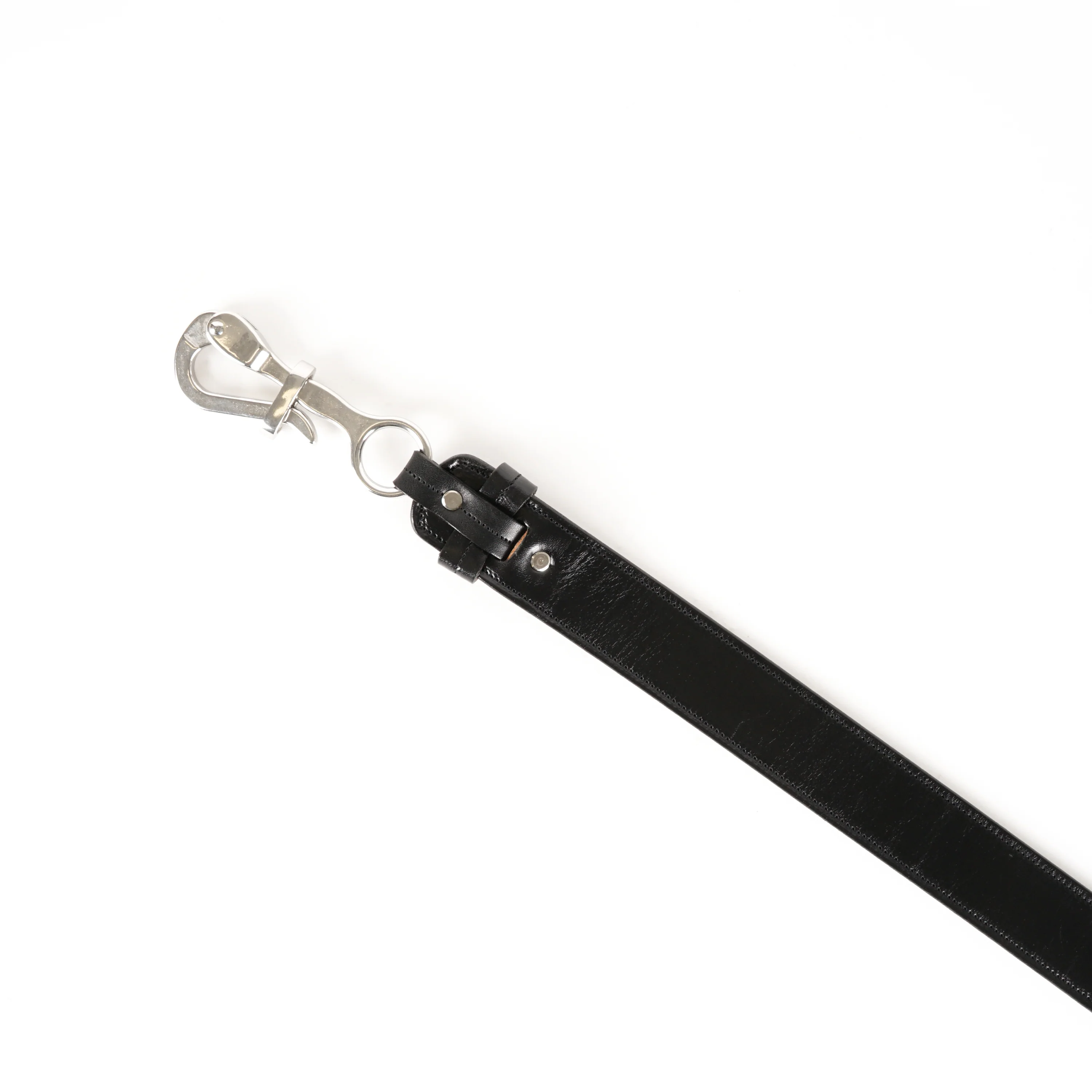 1 1/2" Pelican Belt with Unique Buckle - Black